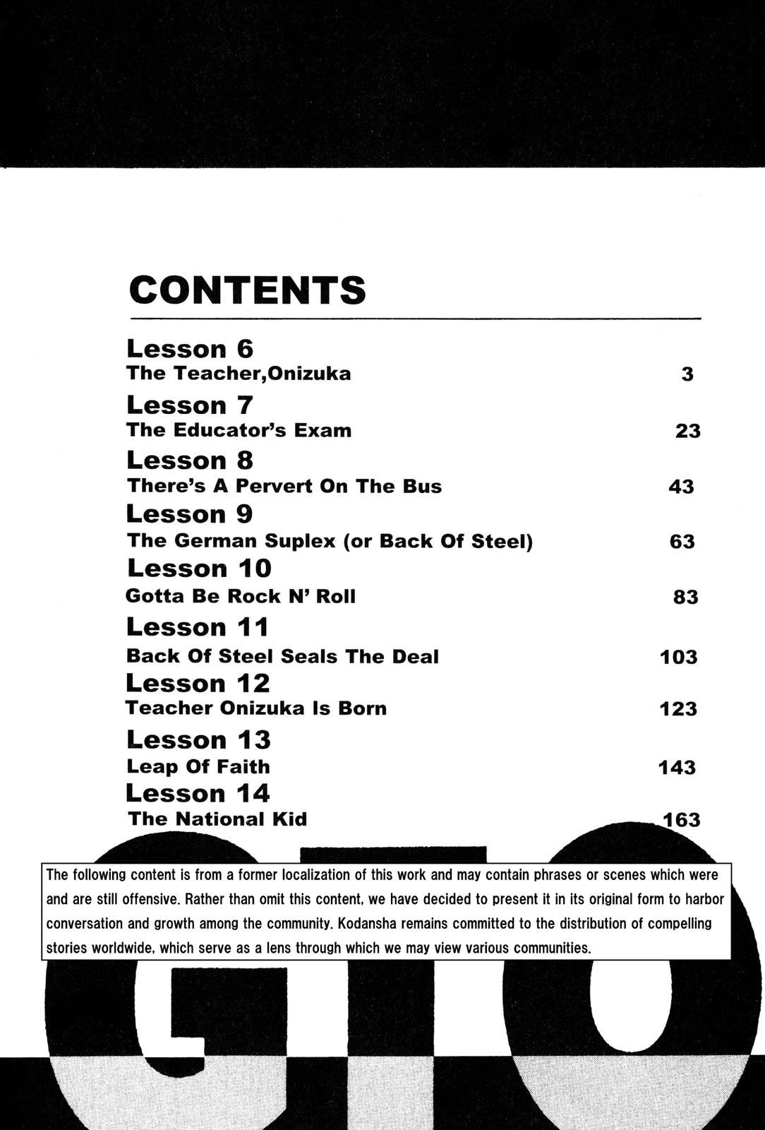 Read GTO - Great Teacher Onizuka Manga Online