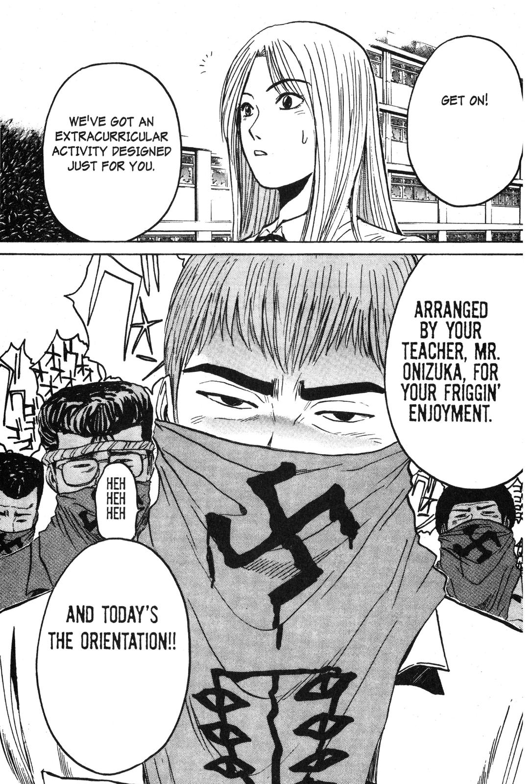 Read GTO - Great Teacher Onizuka Manga Online