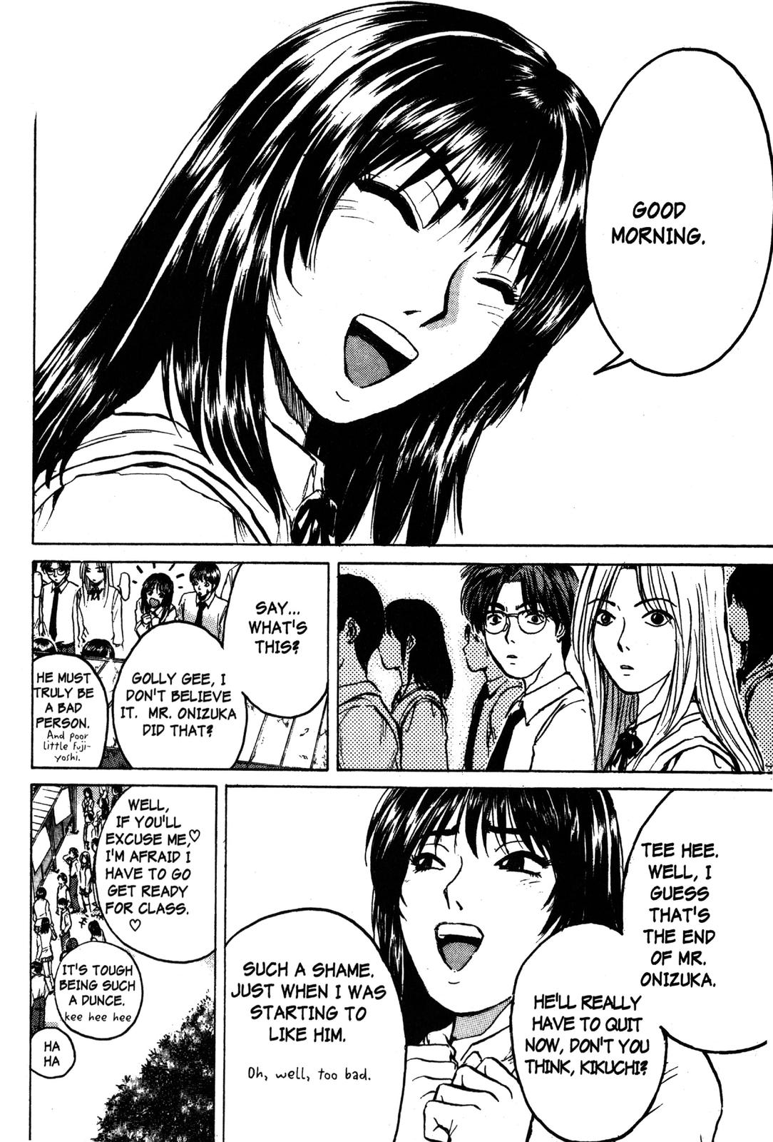 Read GTO - Great Teacher Onizuka Manga Online