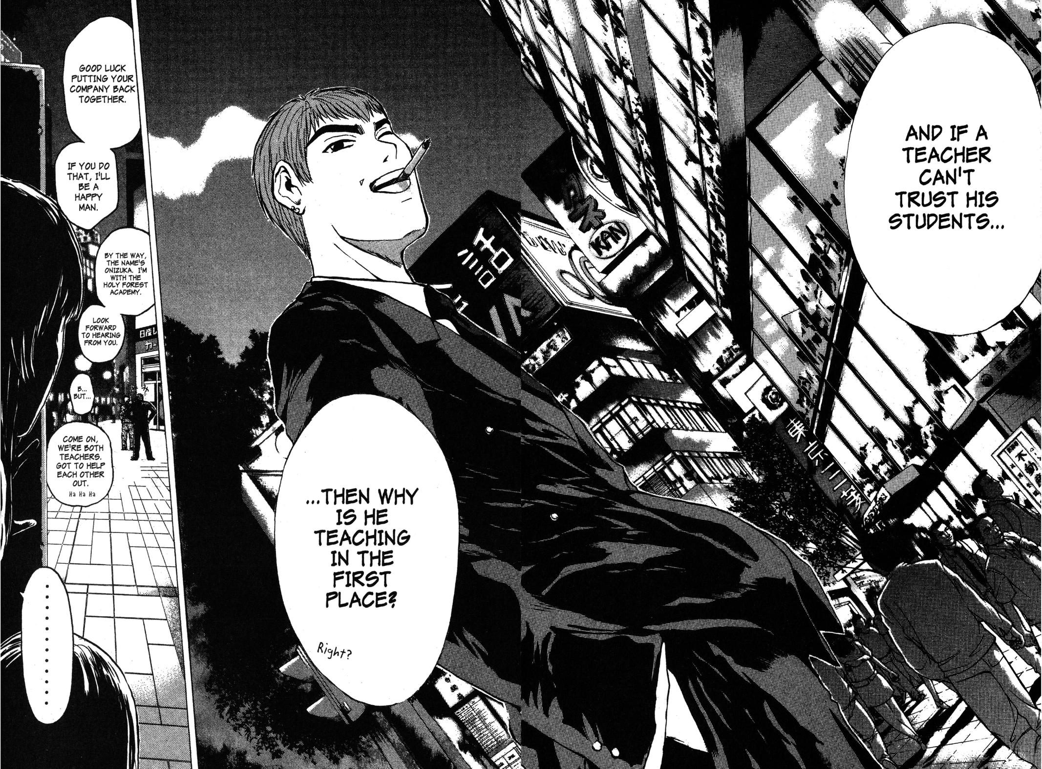Read GTO - Great Teacher Onizuka Manga Online