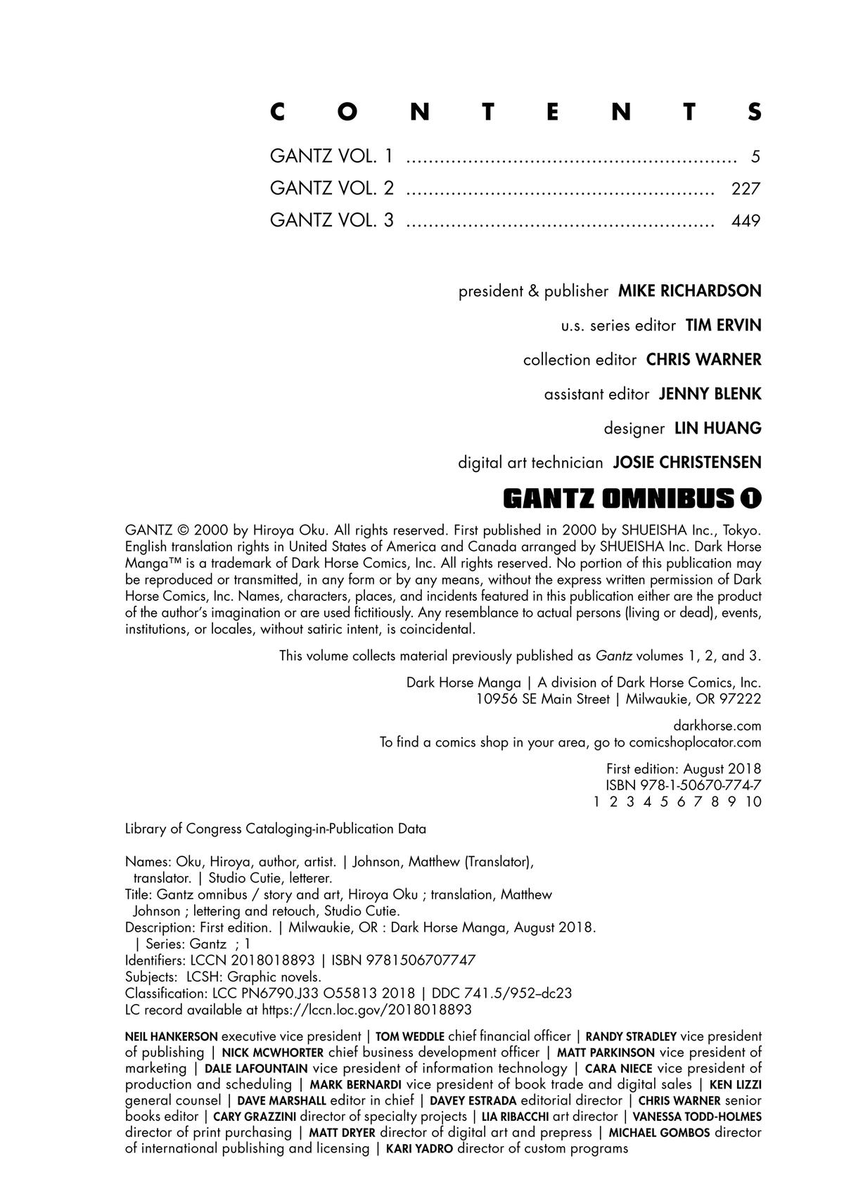 Read Gantz Manga Online