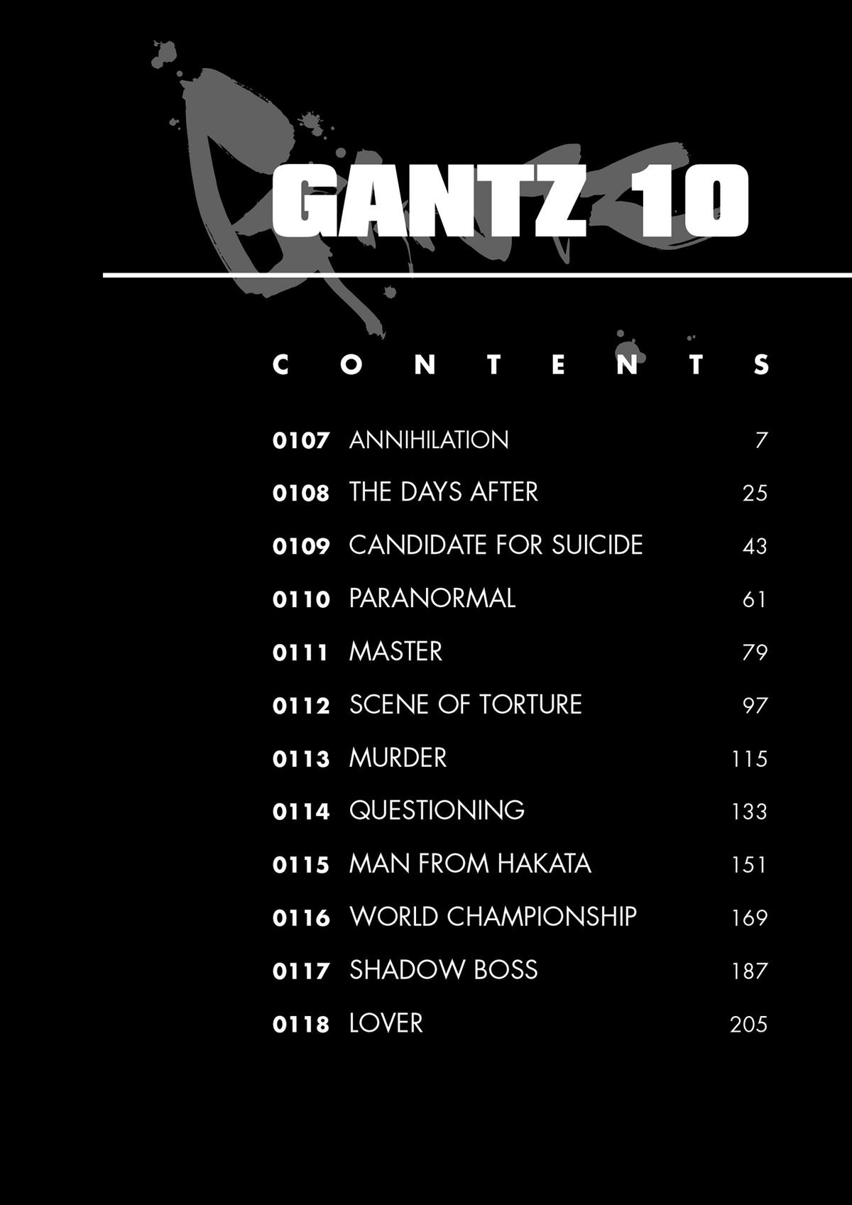 Read Gantz Manga Online