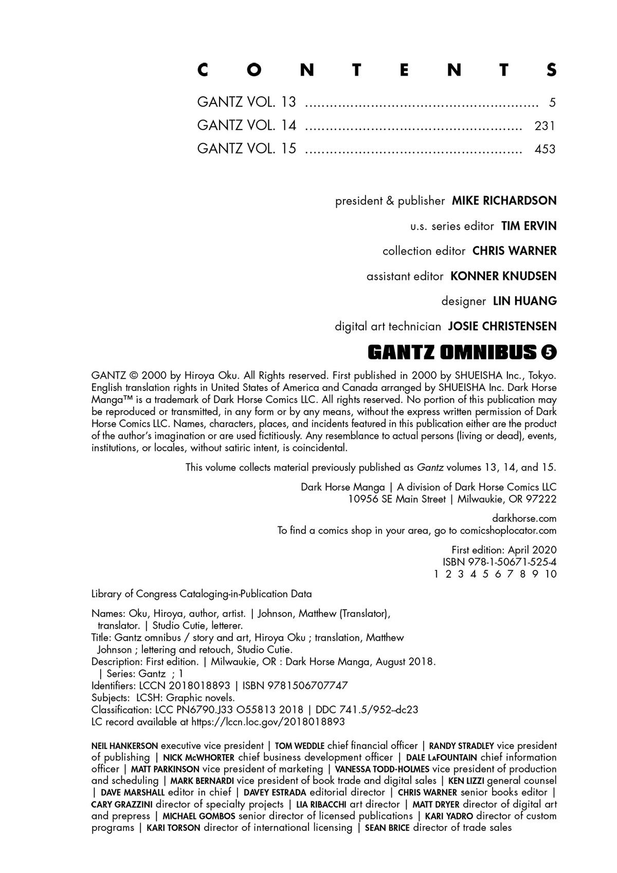 Read Gantz Manga Online