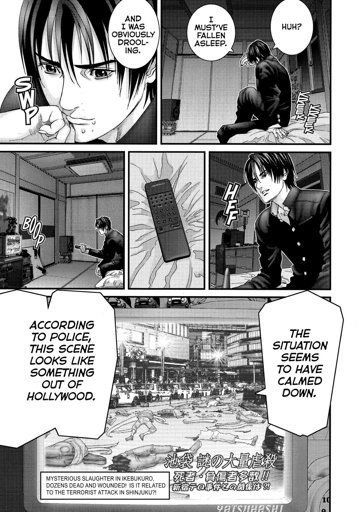 Read Gantz Manga Online