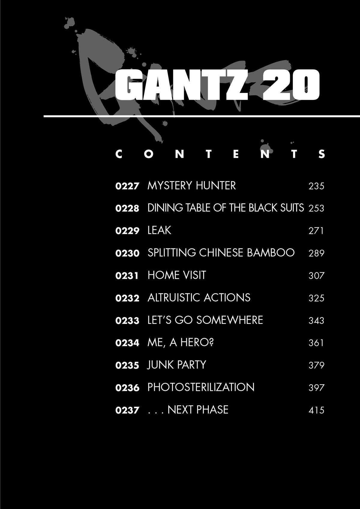 Read Gantz Manga Online