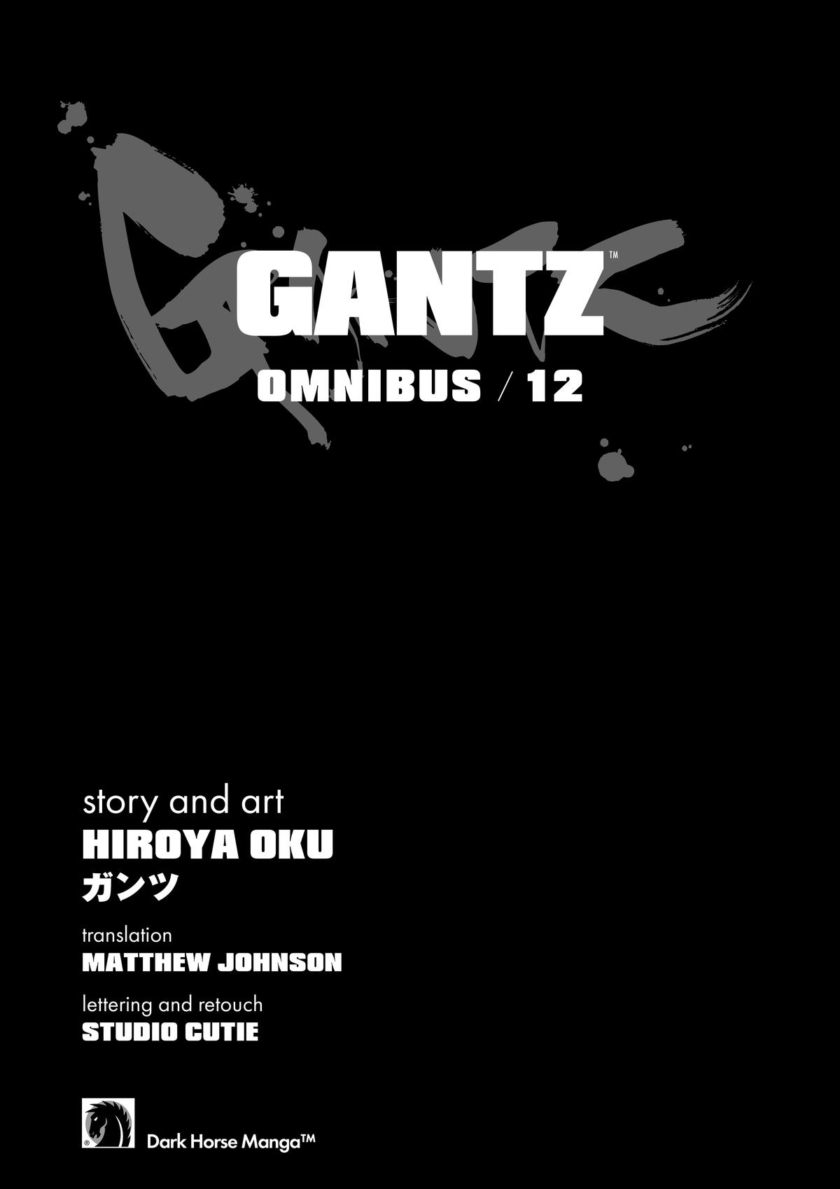Read Gantz Manga Online
