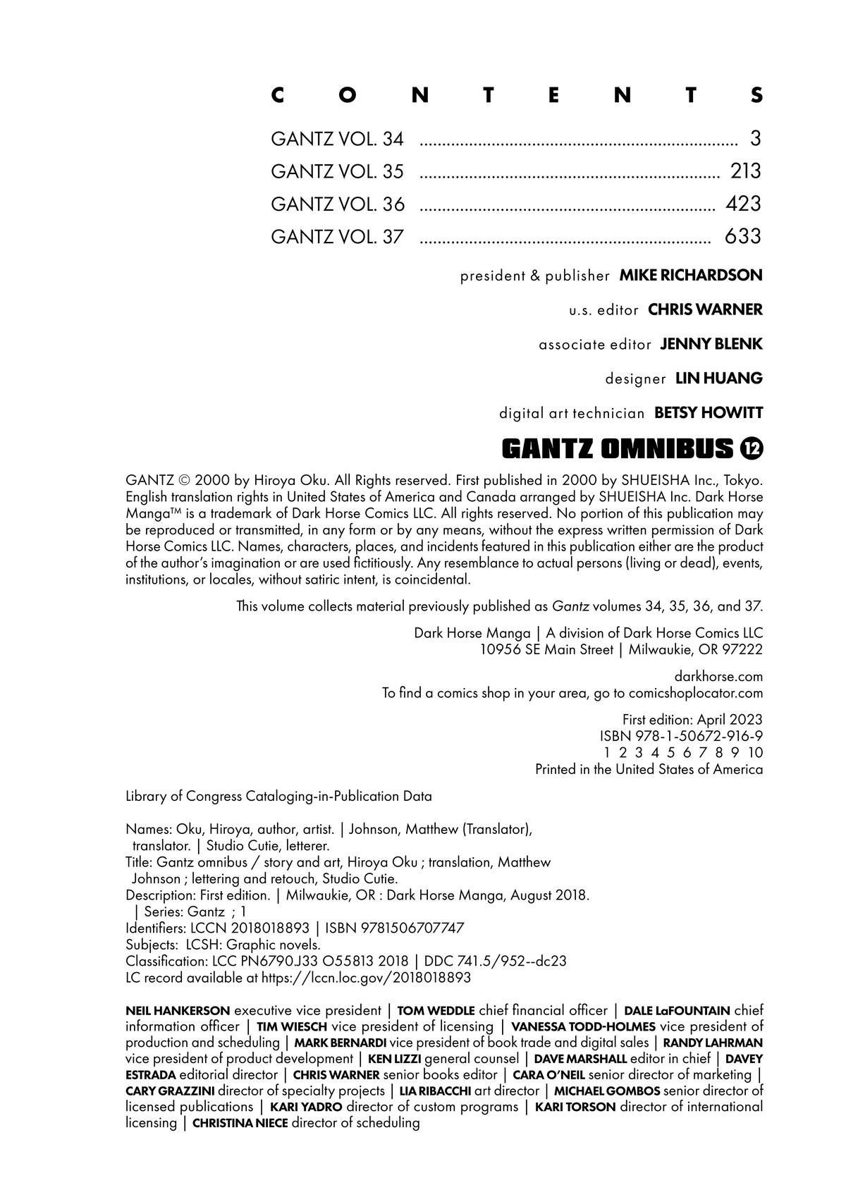 Read Gantz Manga Online
