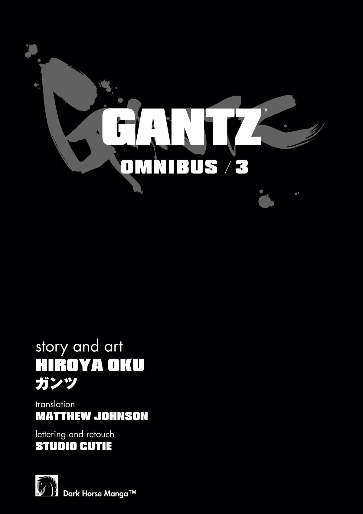 Read Gantz Manga Online