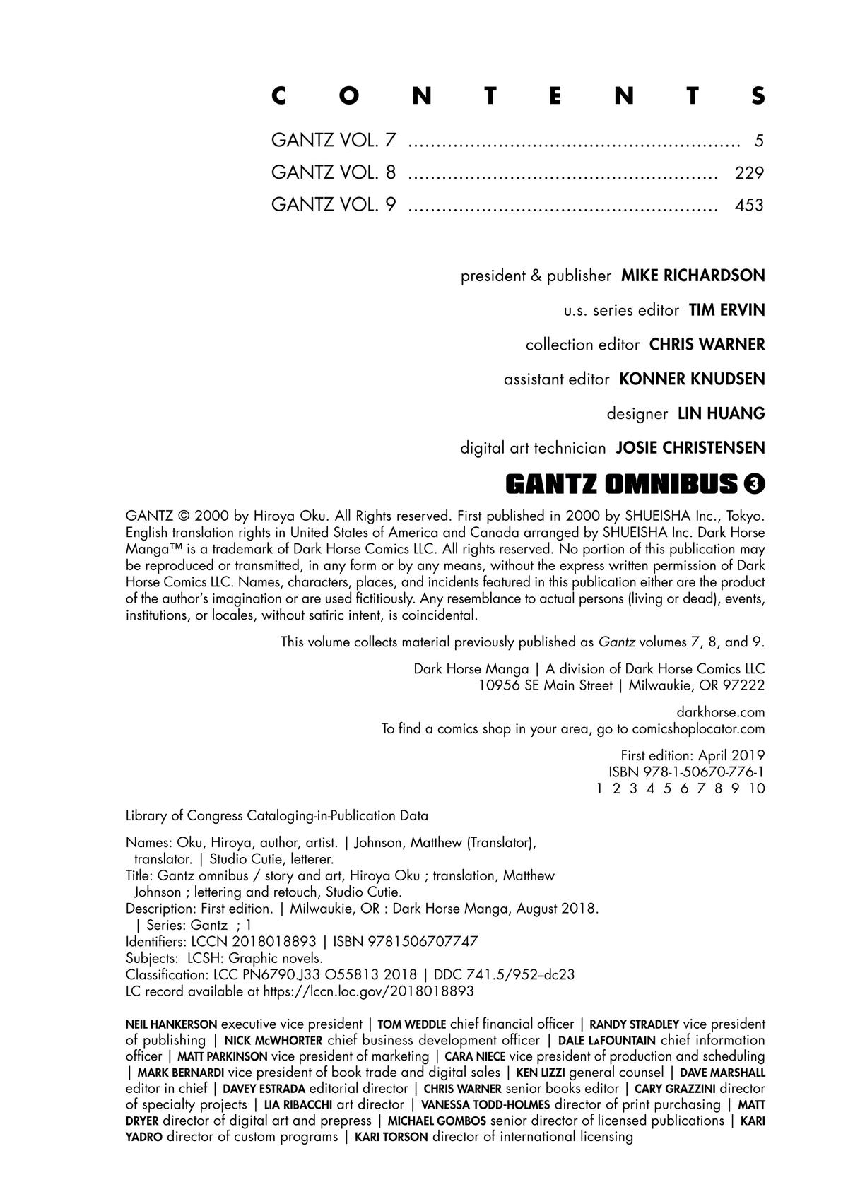 Read Gantz Manga Online