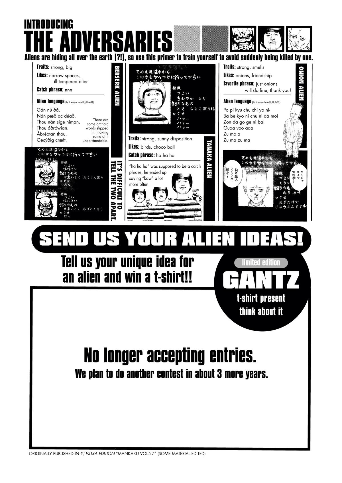Read Gantz Manga Online