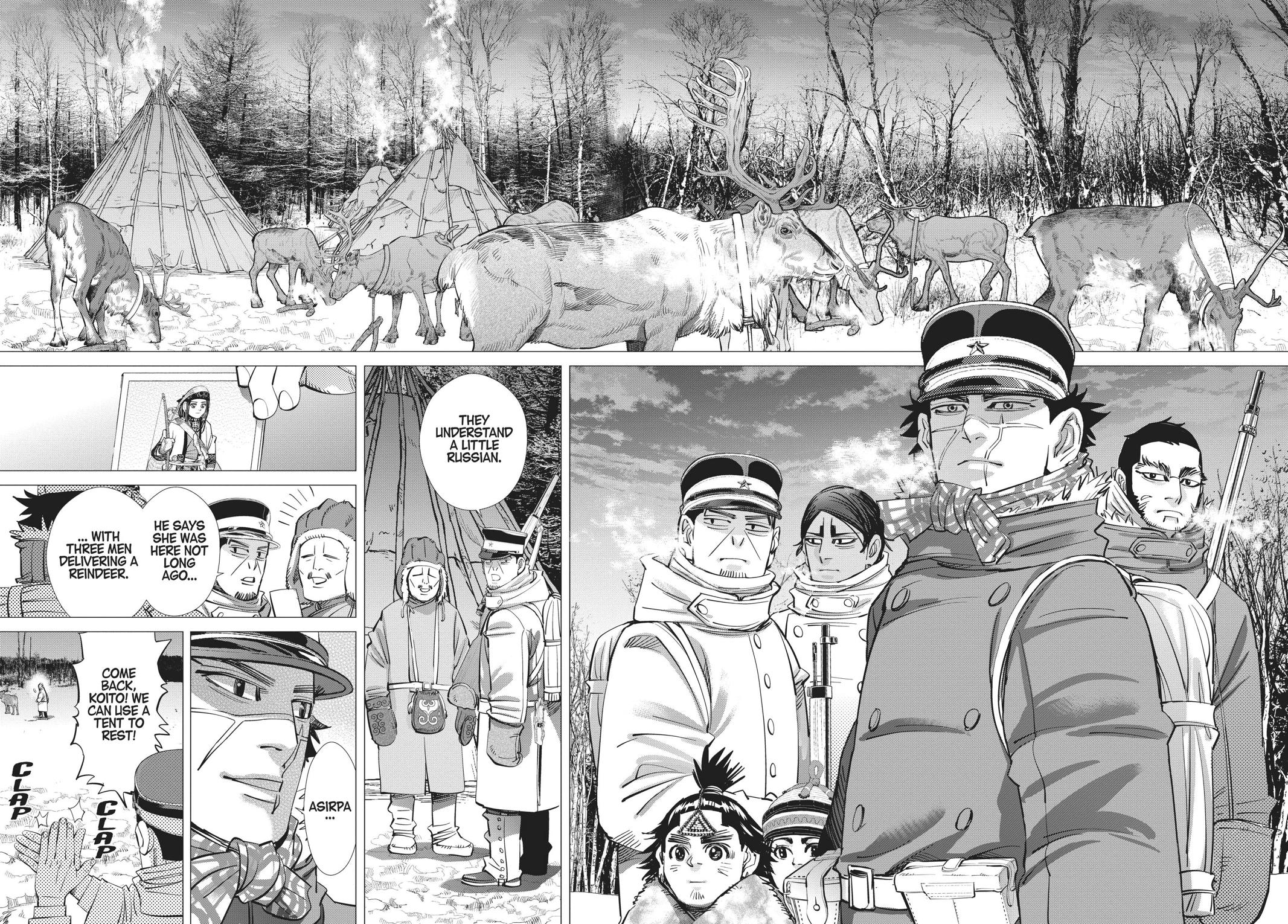 Read Golden Kamuy Manga Online