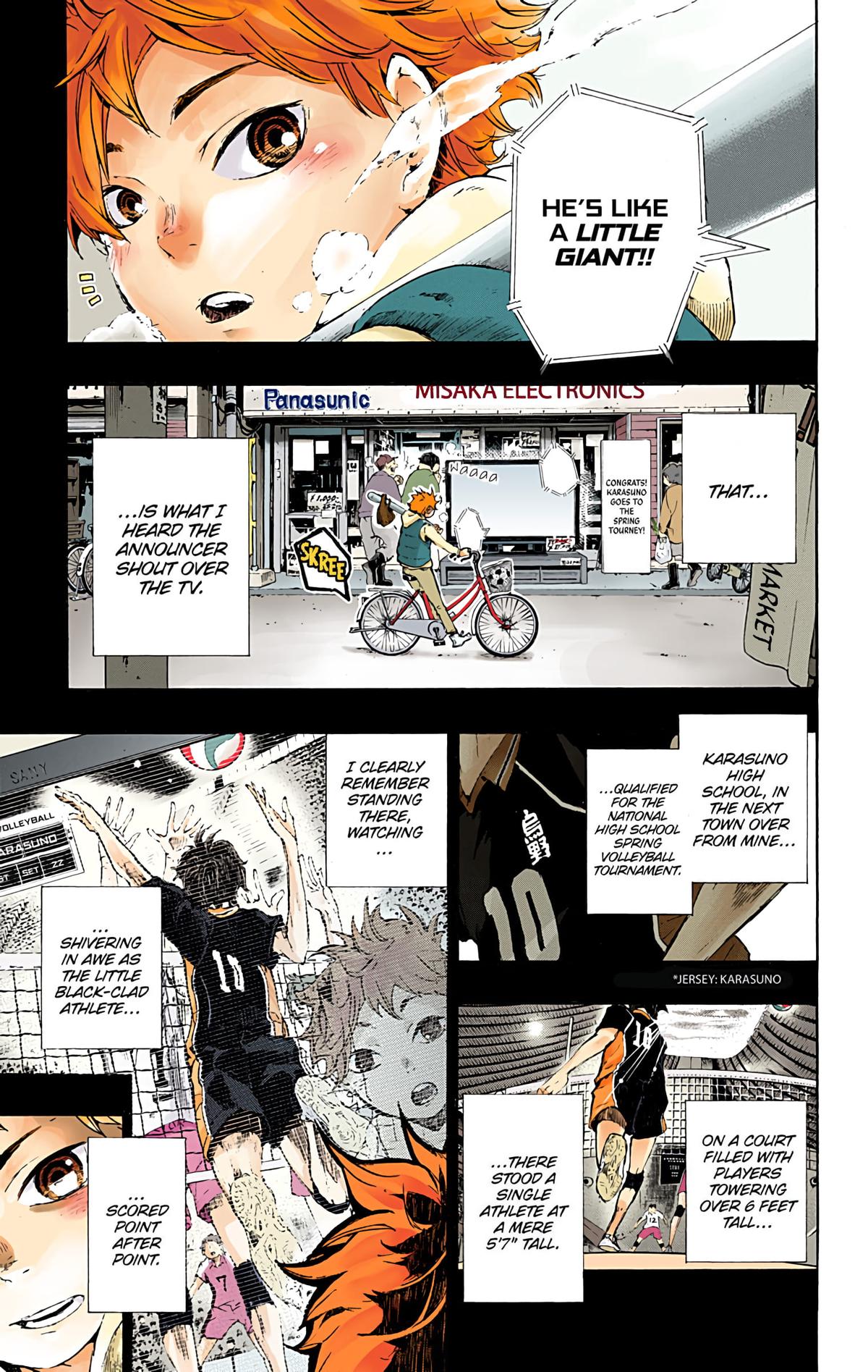 Read Haikyu!! (Color) Manga Online