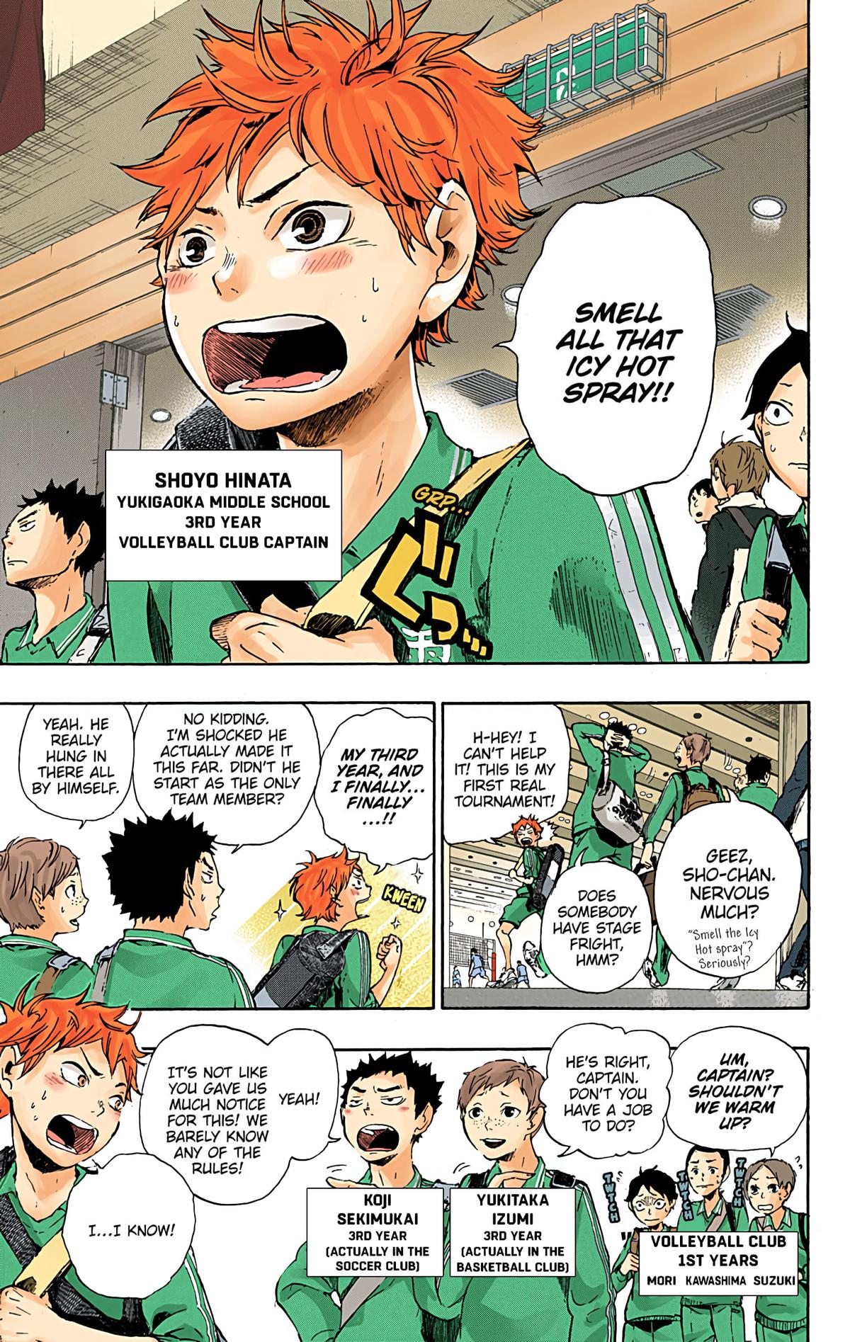 Read Haikyu!! (Color) Manga Online