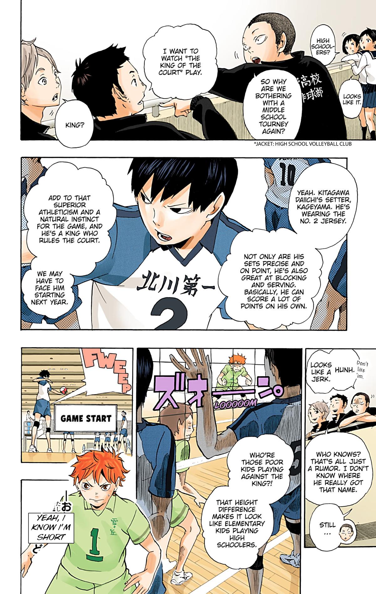 Read Haikyu!! (Color) Manga Online