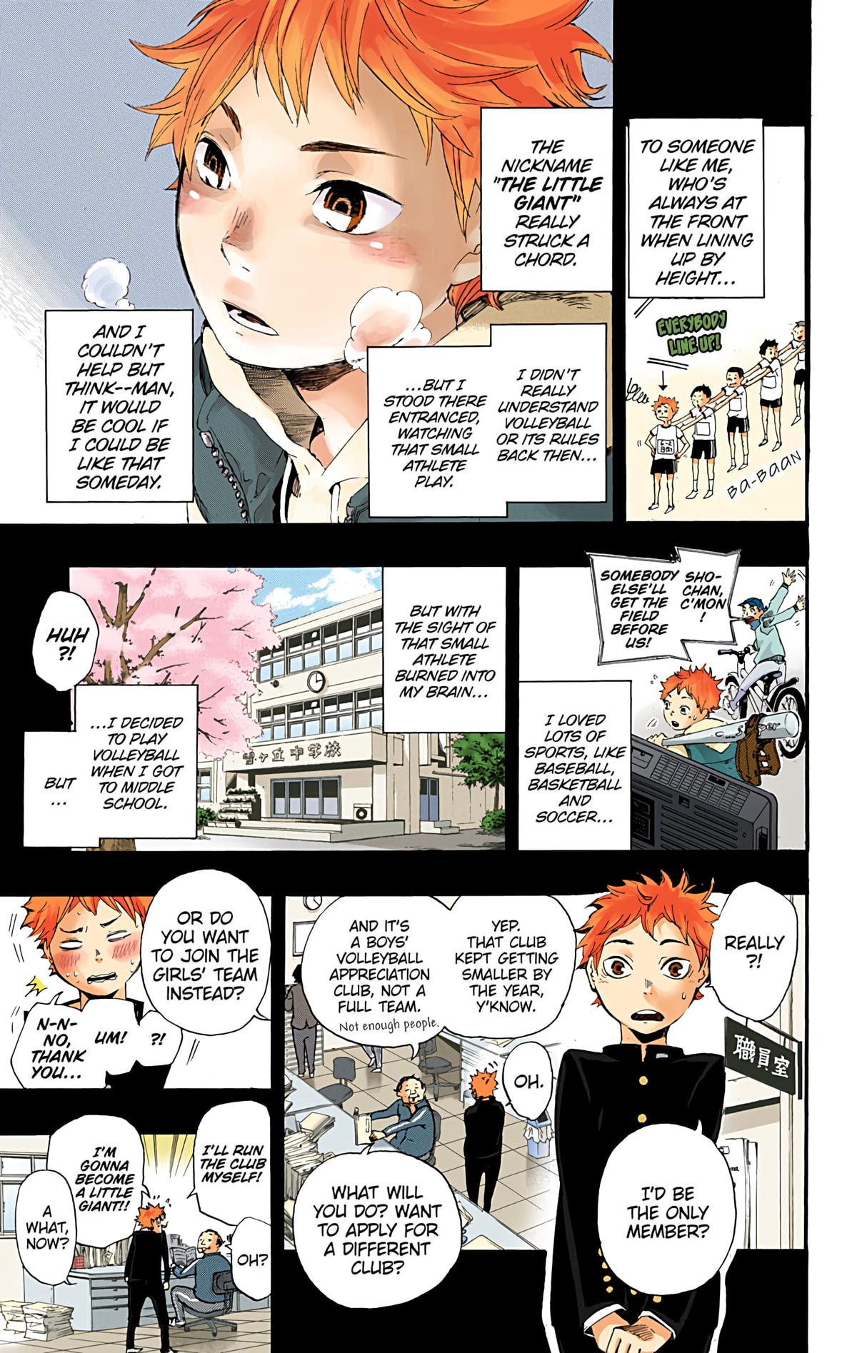 Read Haikyu!! (Color) Manga Online