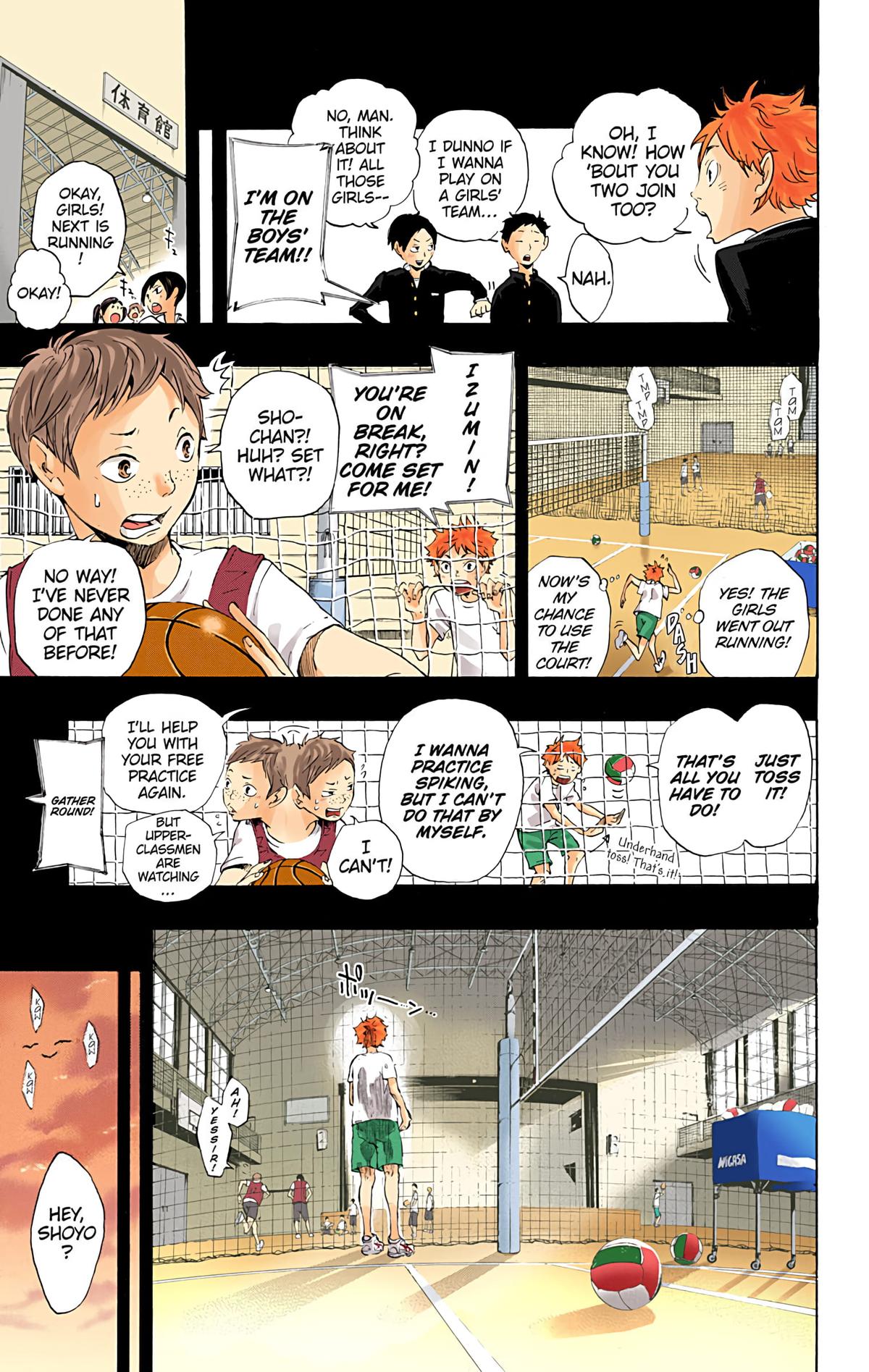 Read Haikyu!! (Color) Manga Online
