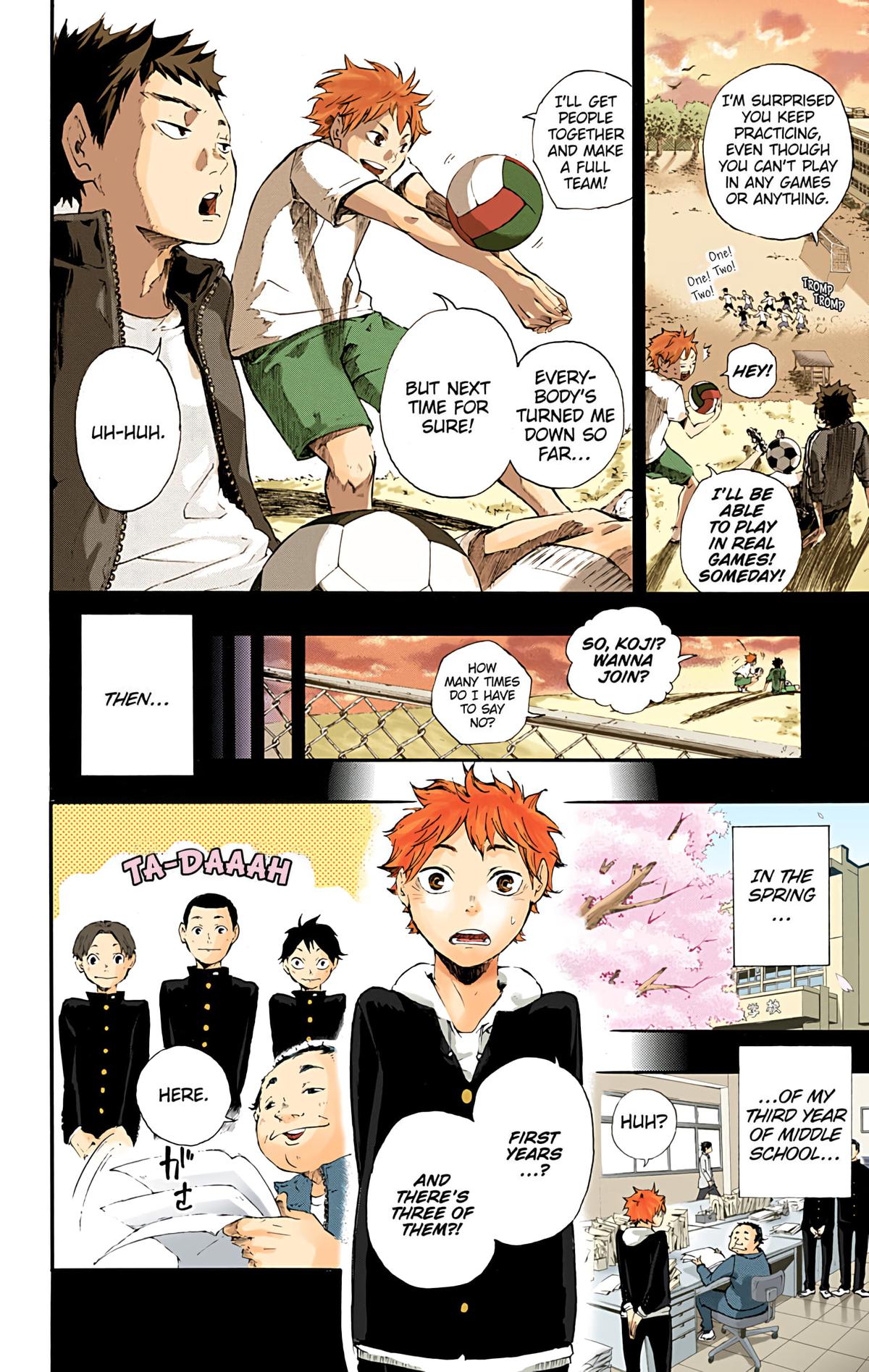 Read Haikyu!! (Color) Manga Online