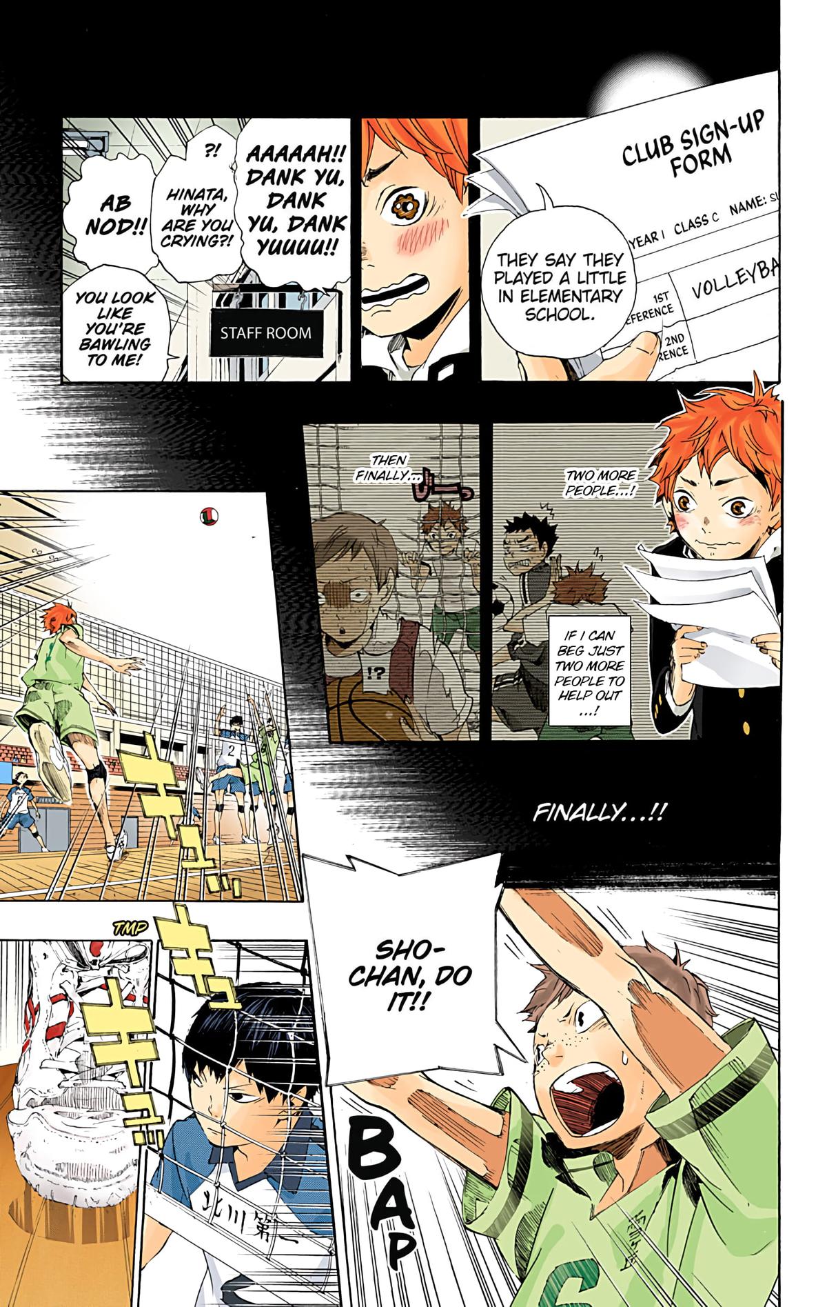 Read Haikyu!! (Color) Manga Online