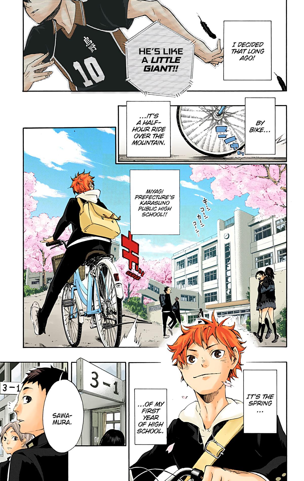 Read Haikyu!! (Color) Manga Online