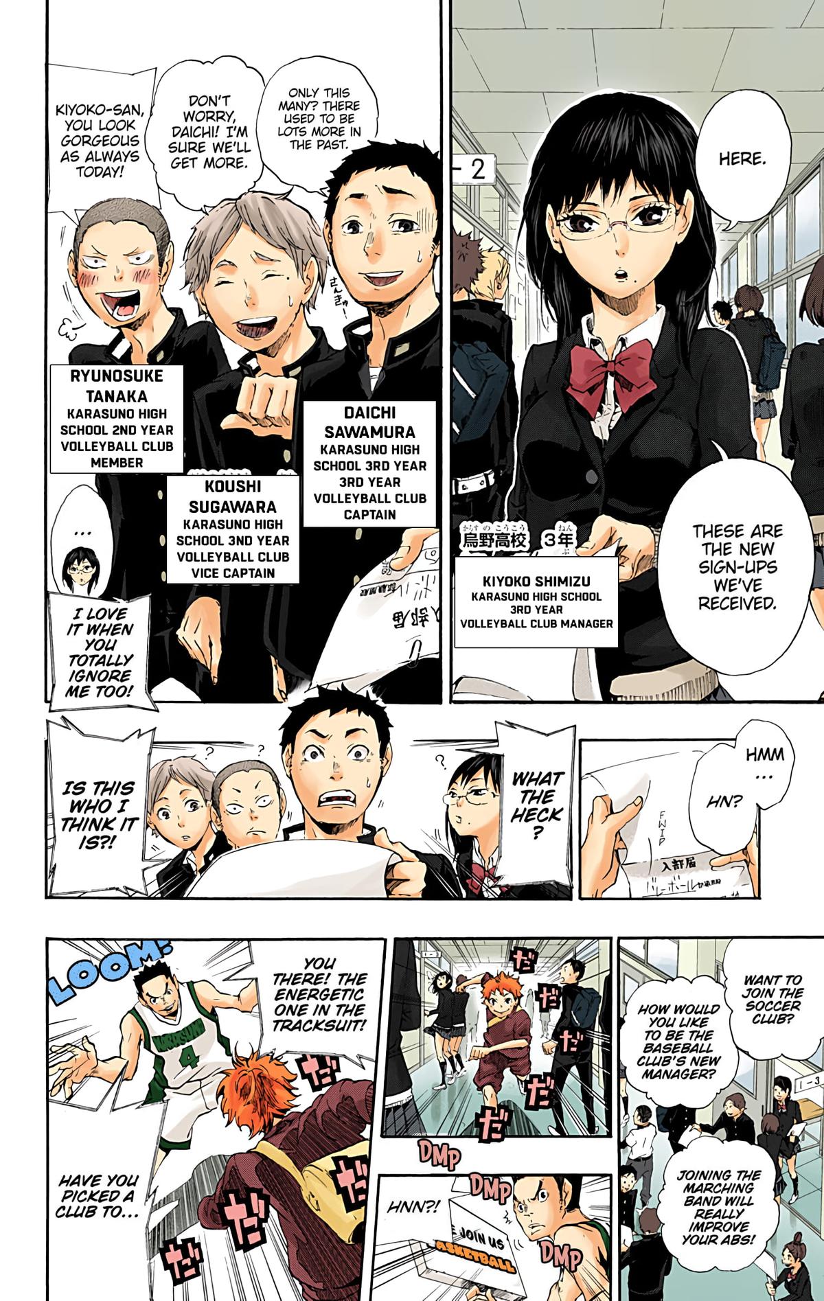 Read Haikyu!! (Color) Manga Online