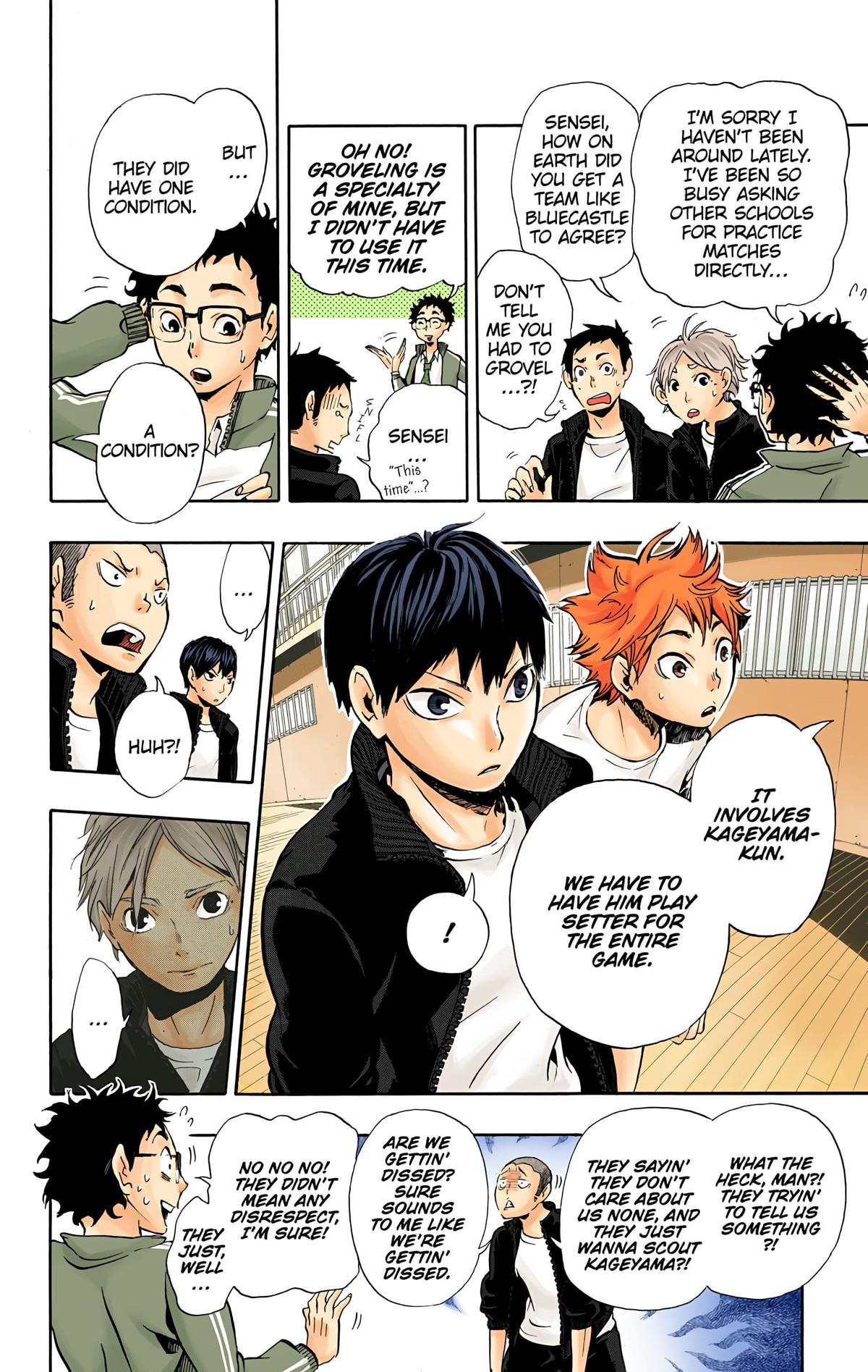 Read Haikyu!! (Color) Manga Online
