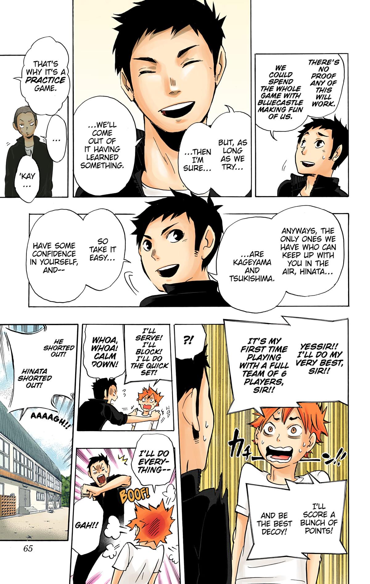 Read Haikyu!! (Color) Manga Online