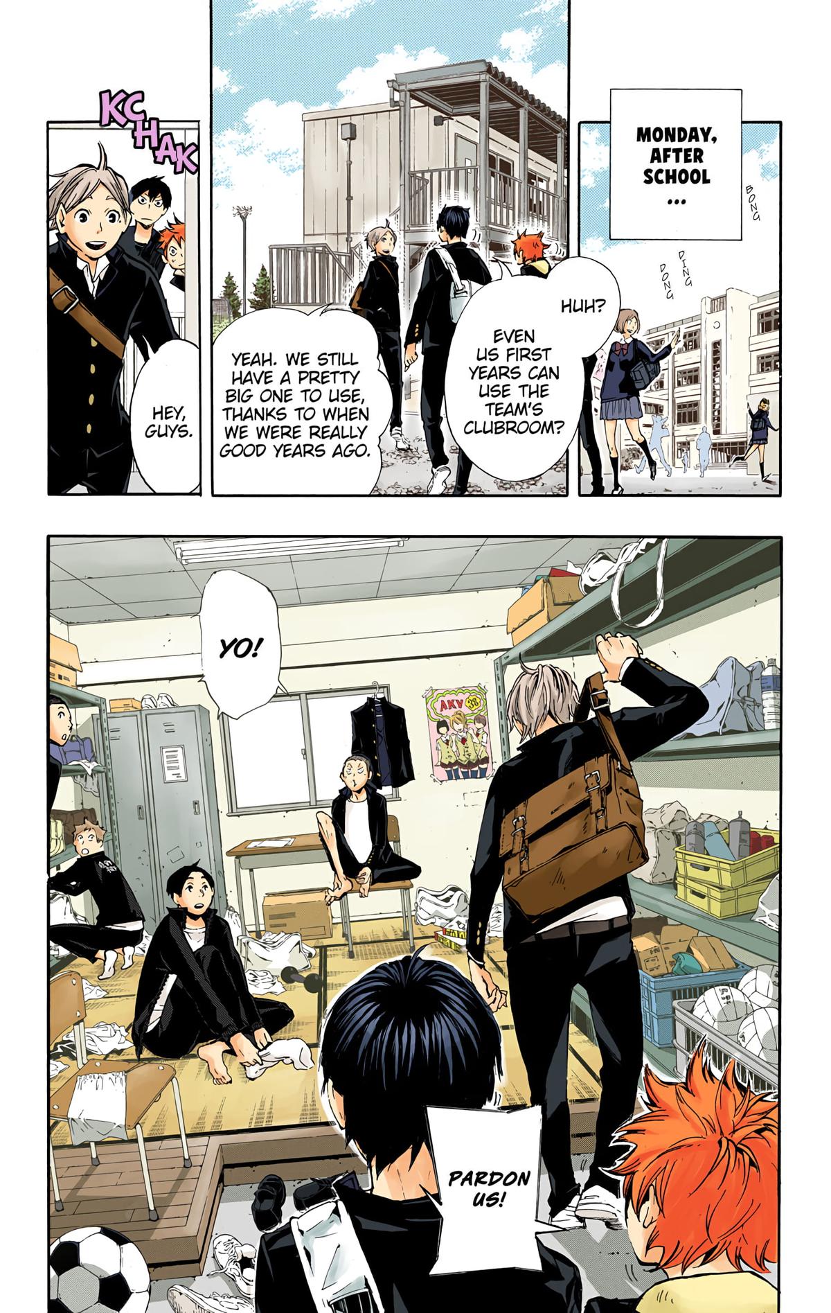 Read Haikyu!! (Color) Manga Online