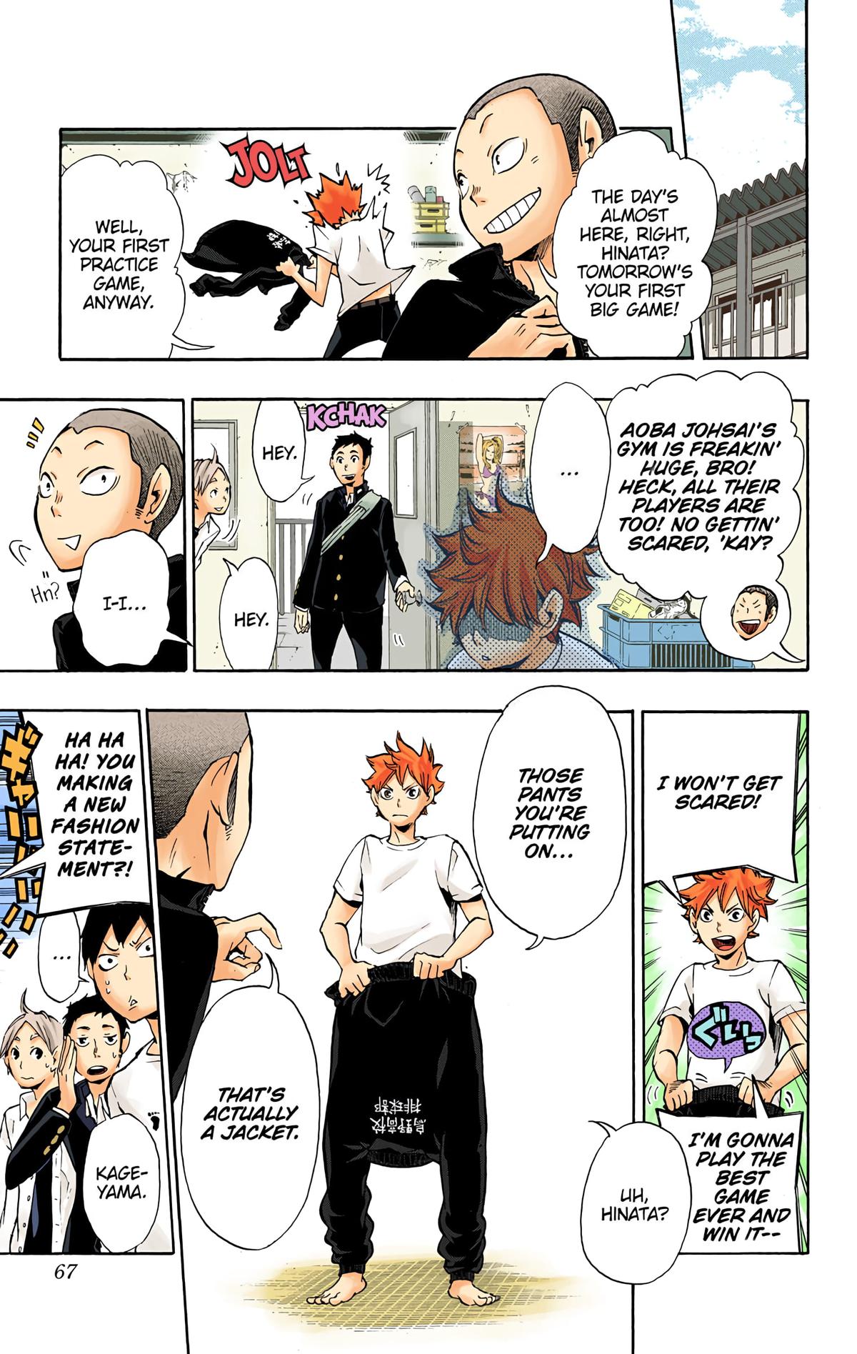 Read Haikyu!! (Color) Manga Online