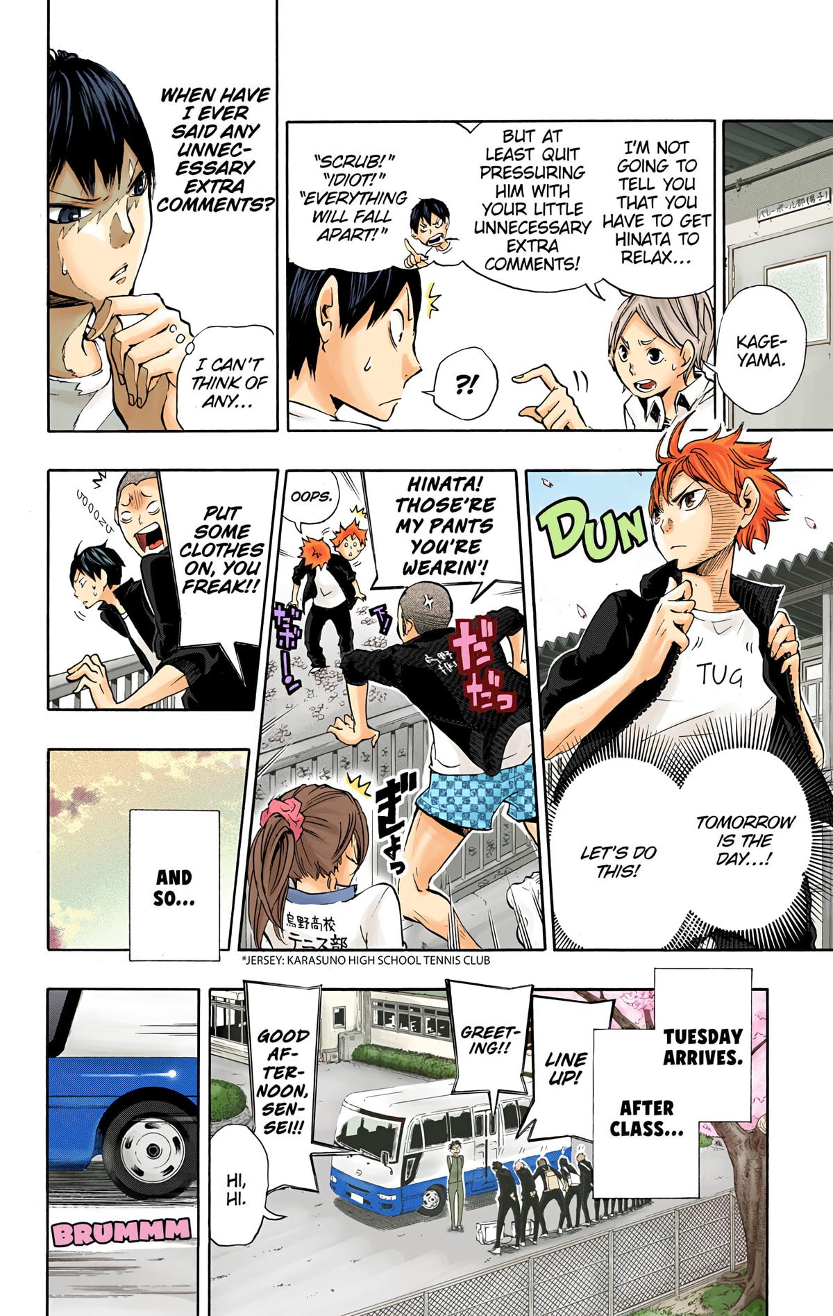 Read Haikyu!! (Color) Manga Online