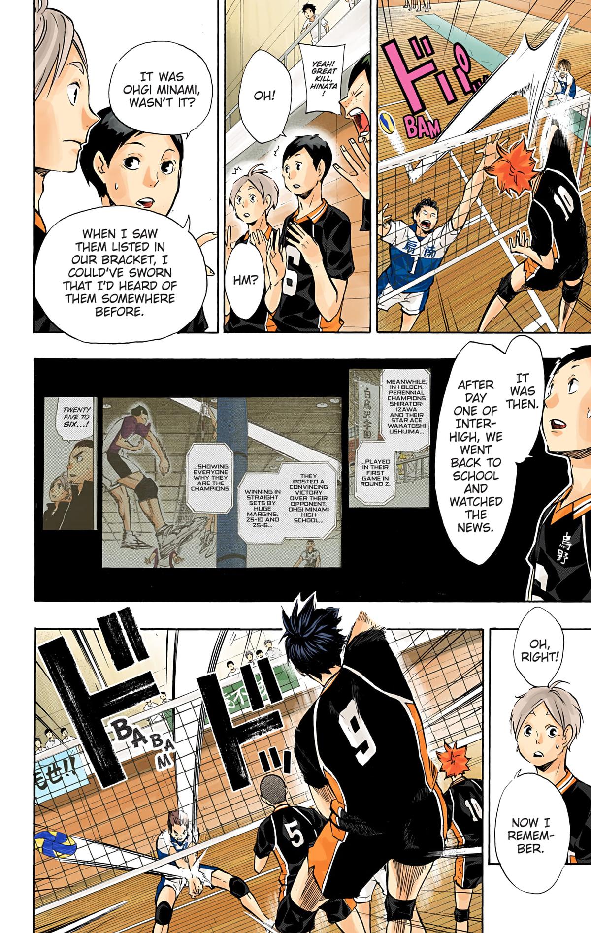 Read Haikyu!! (Color) Manga Online