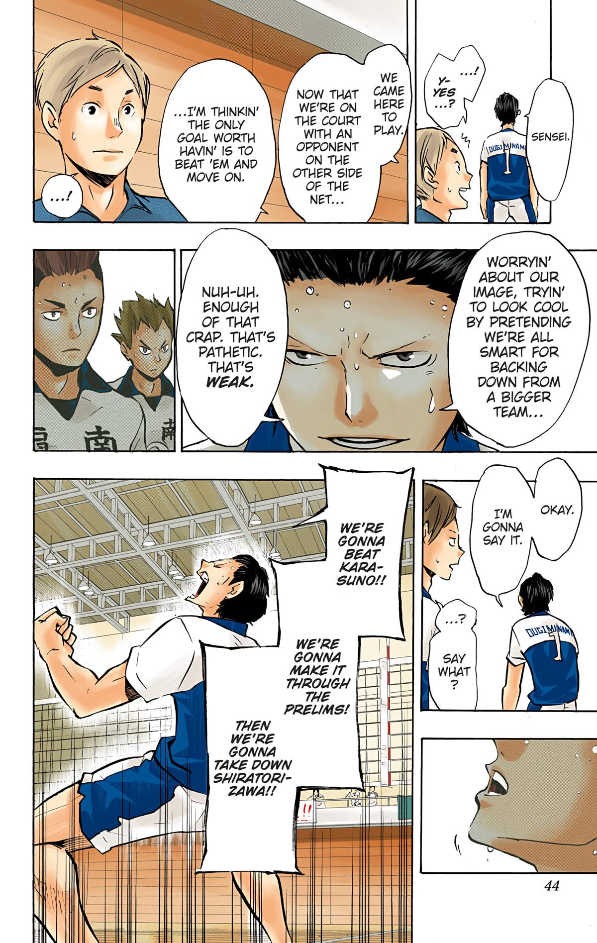 Read Haikyu!! (Color) Manga Online