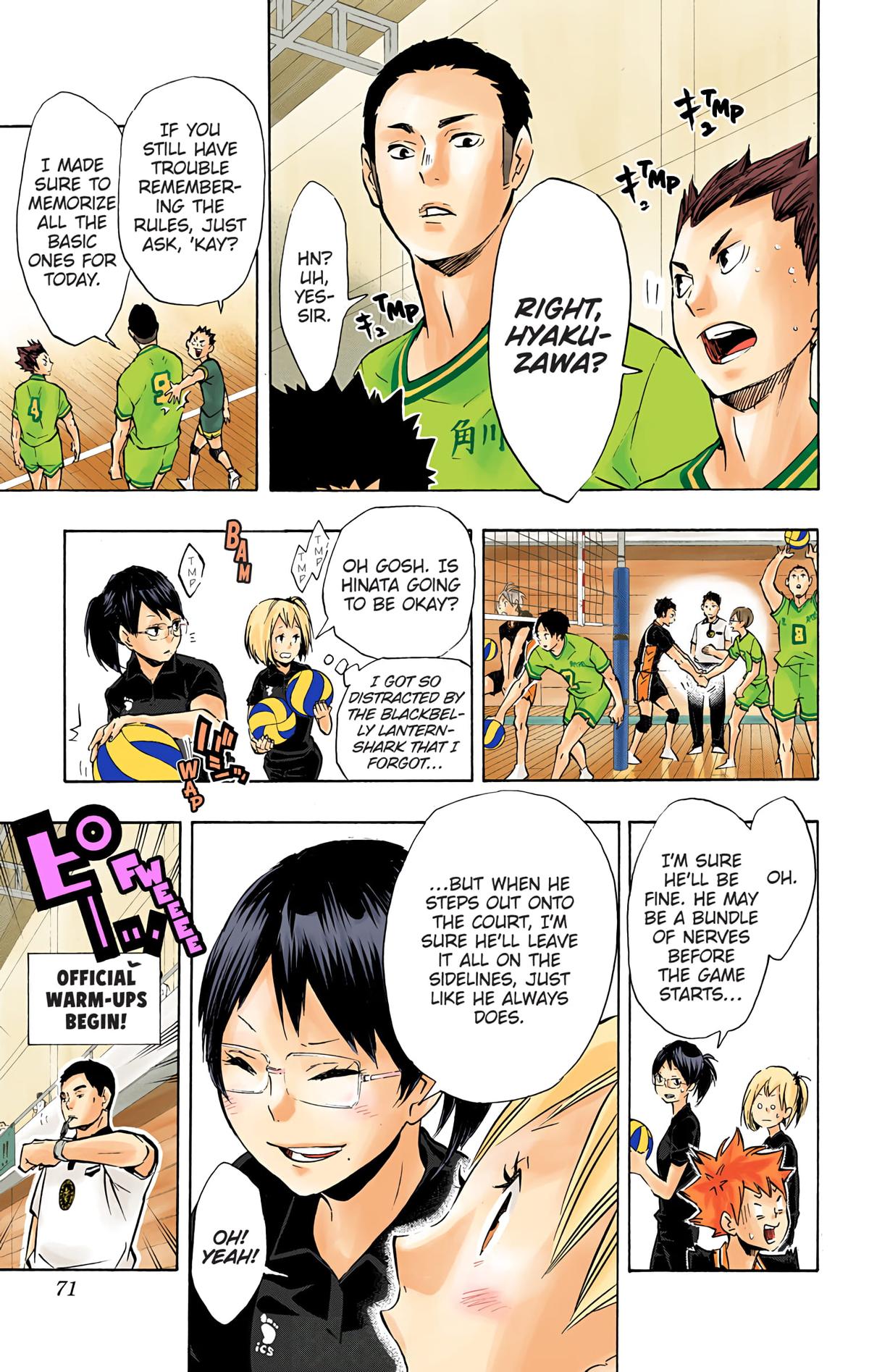 Read Haikyu!! (Color) Manga Online