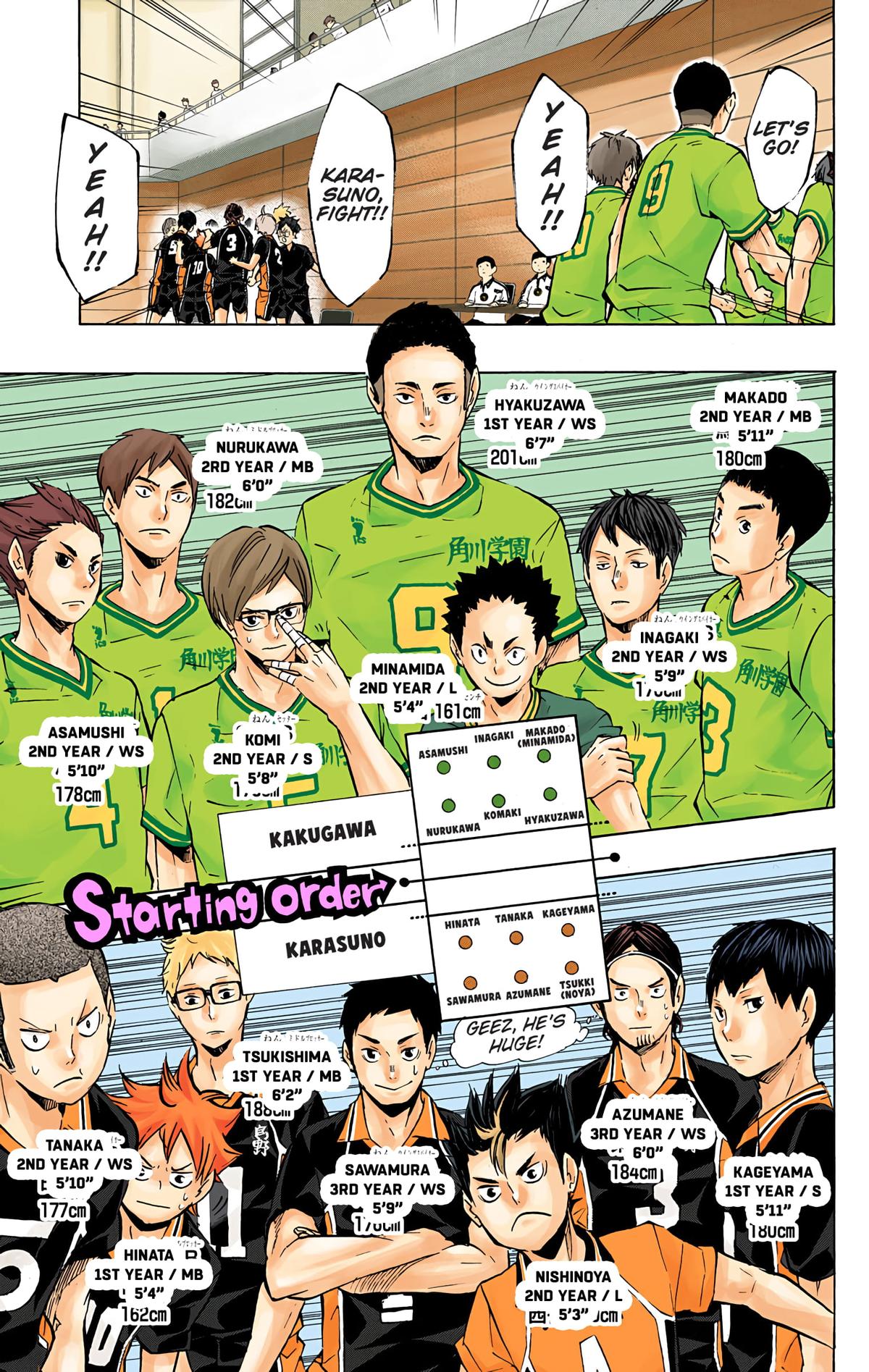 Read Haikyu!! (Color) Manga Online