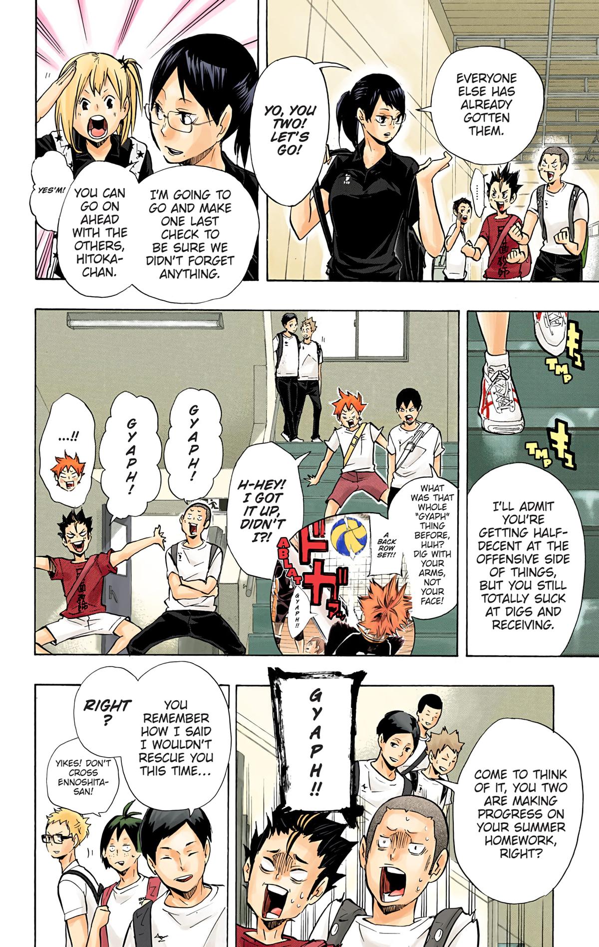 Read Haikyu!! (Color) Manga Online