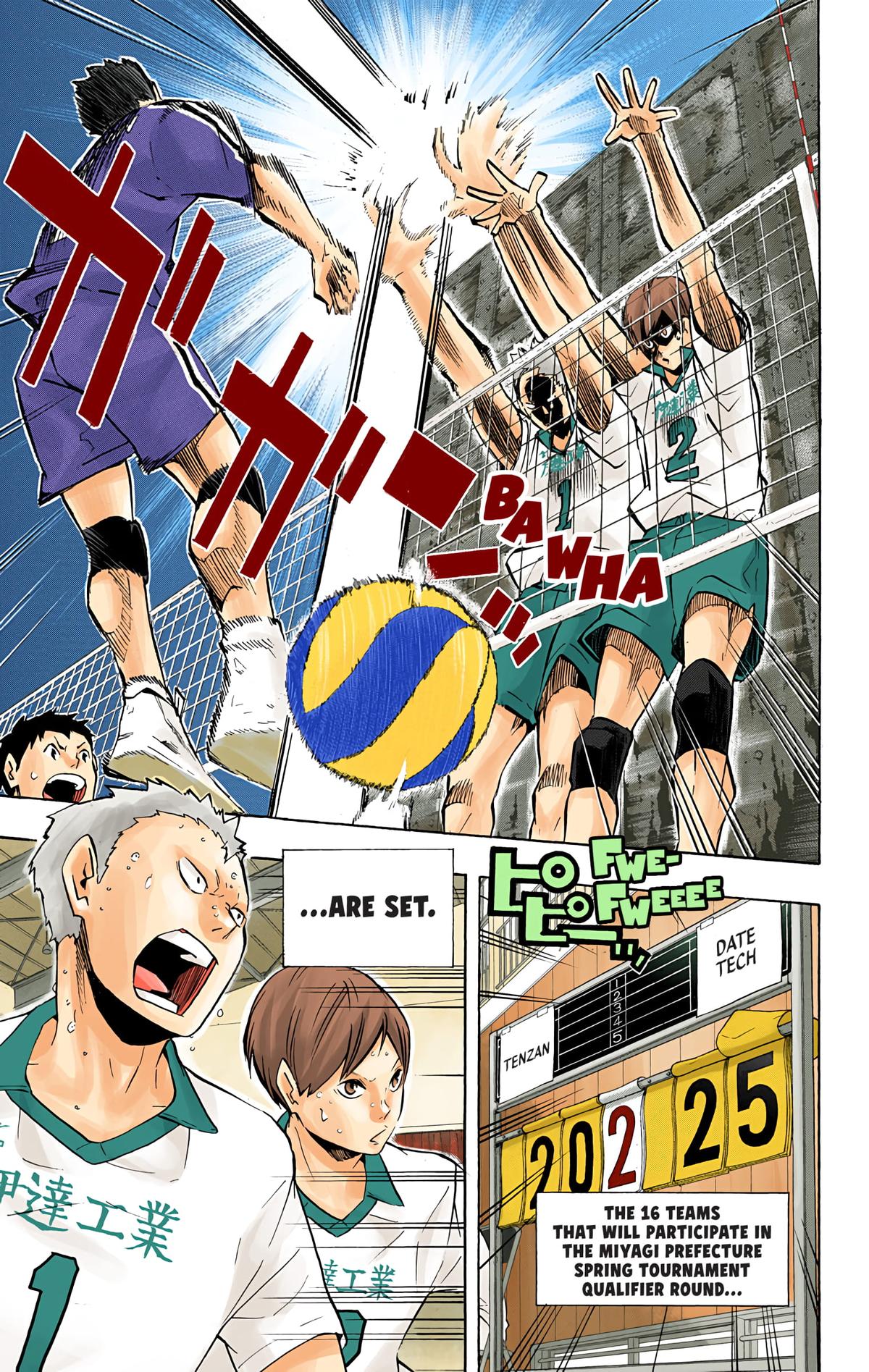 Read Haikyu!! (Color) Manga Online