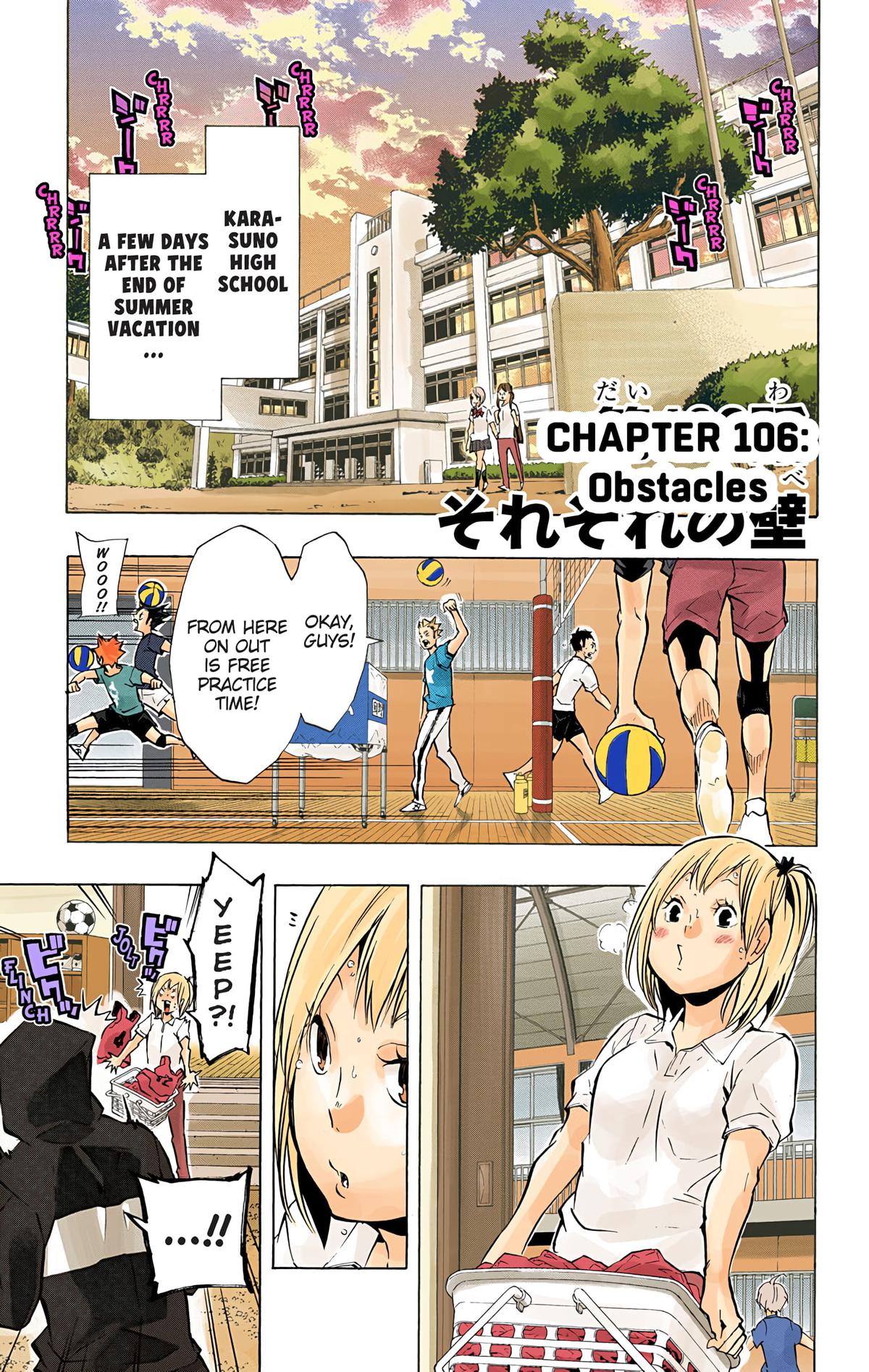 Read Haikyu!! (Color) Manga Online