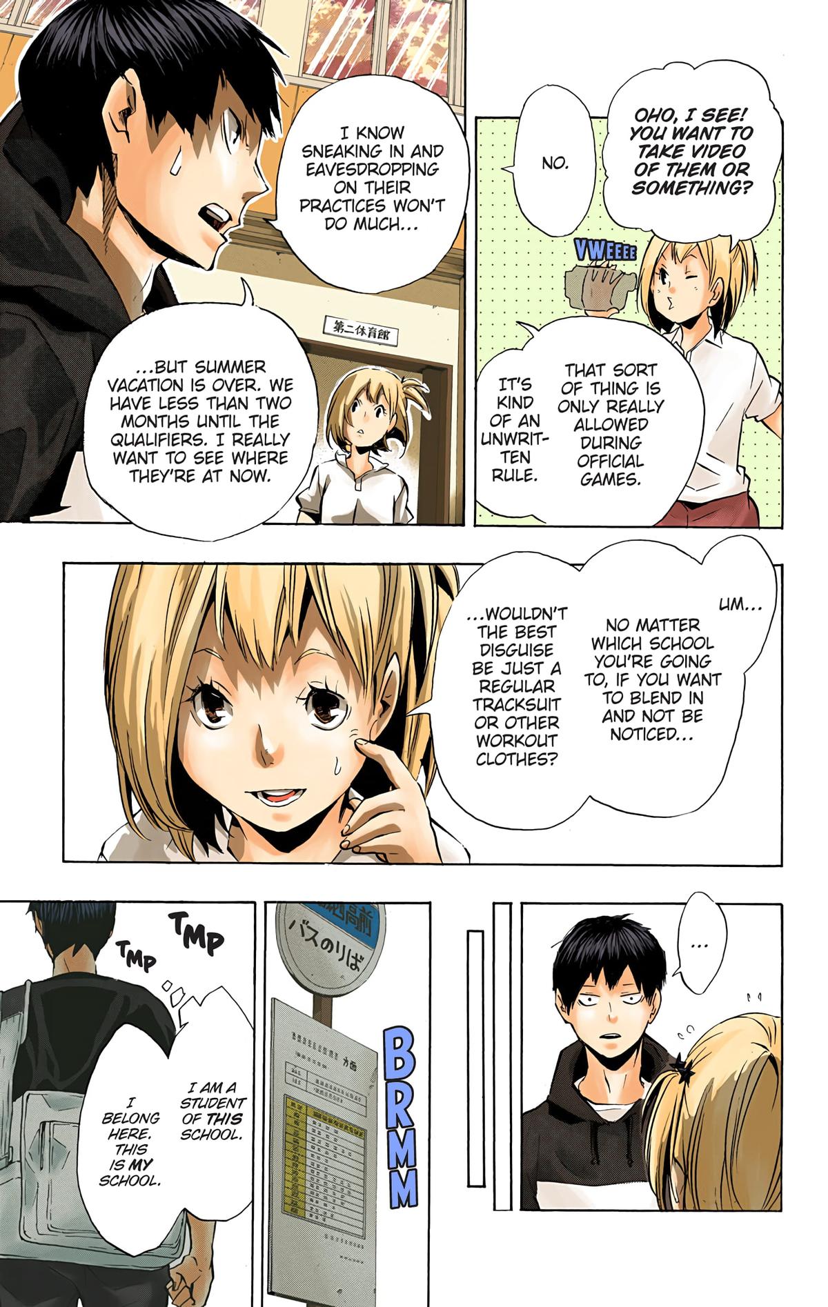 Read Haikyu!! (Color) Manga Online