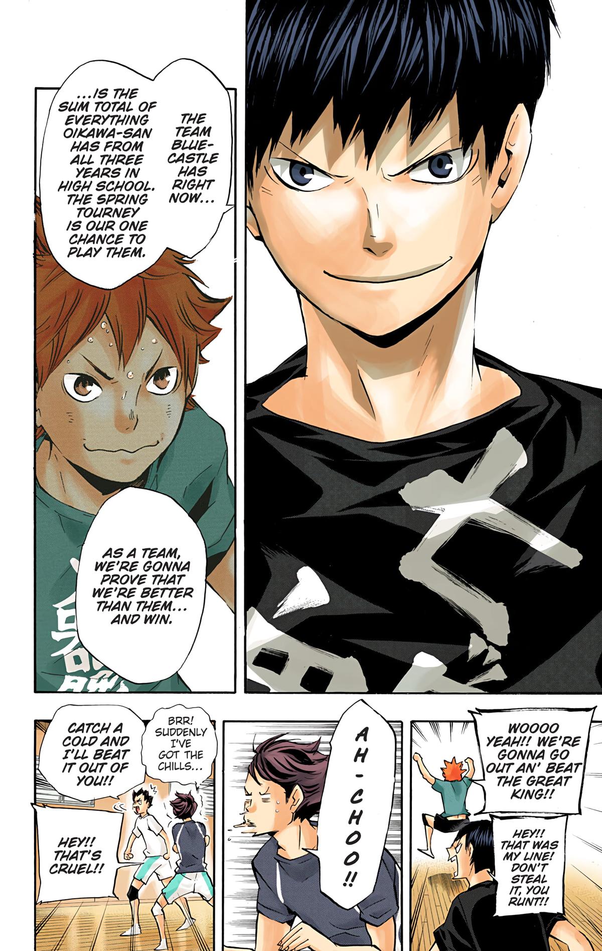 Read Haikyu!! (Color) Manga Online