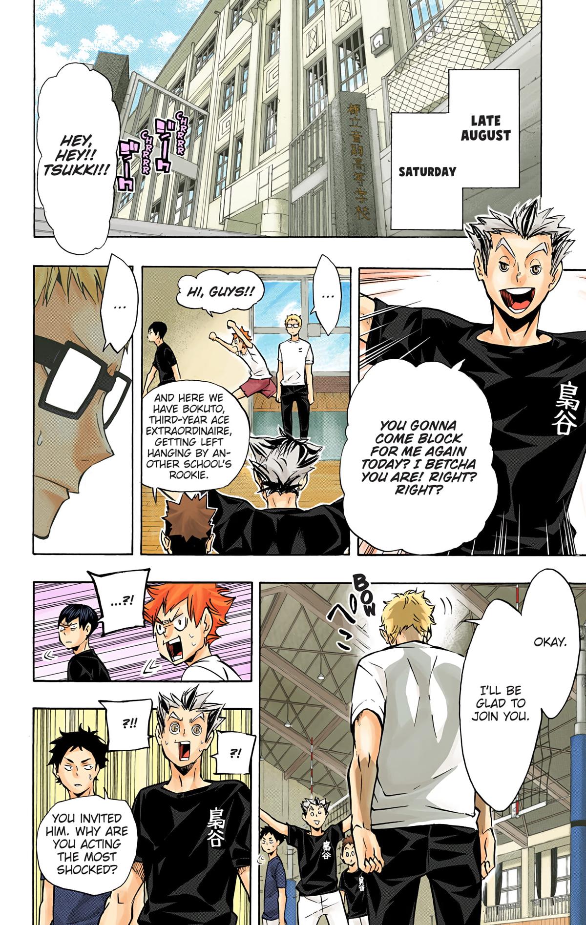Read Haikyu!! (Color) Manga Online