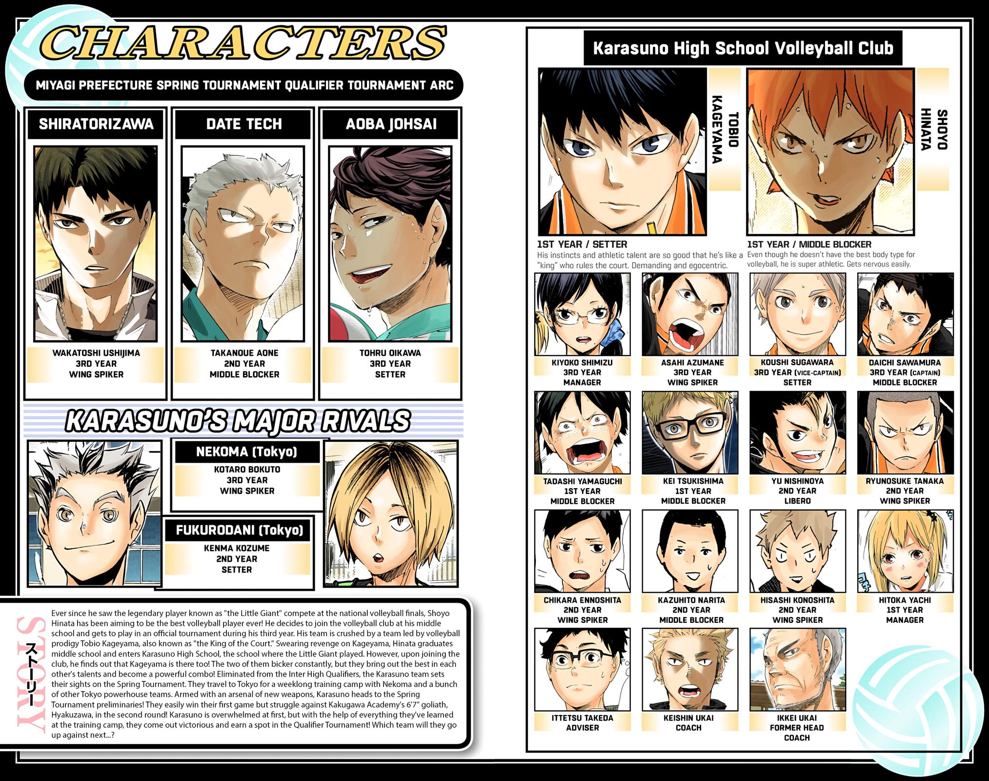 Read Haikyu!! (Color) Manga Online