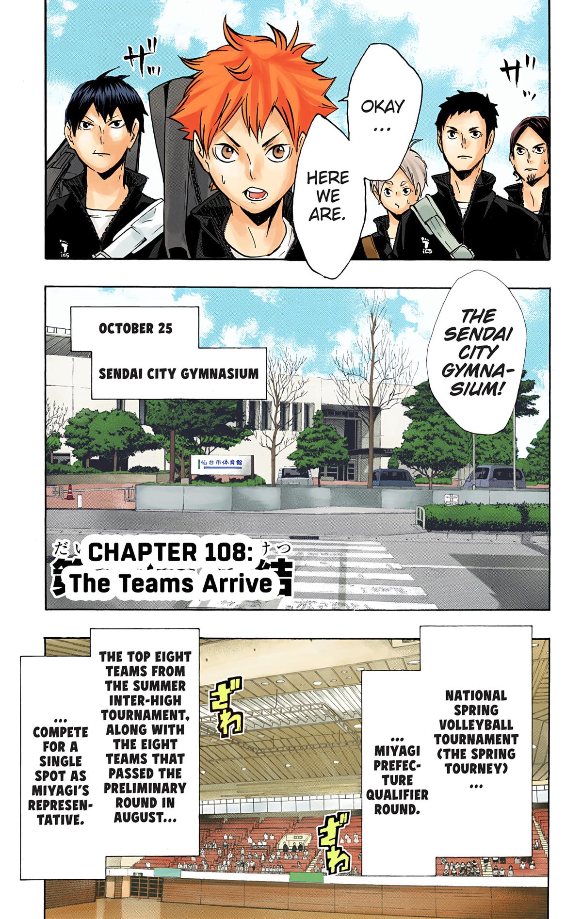 Read Haikyu!! (Color) Manga Online