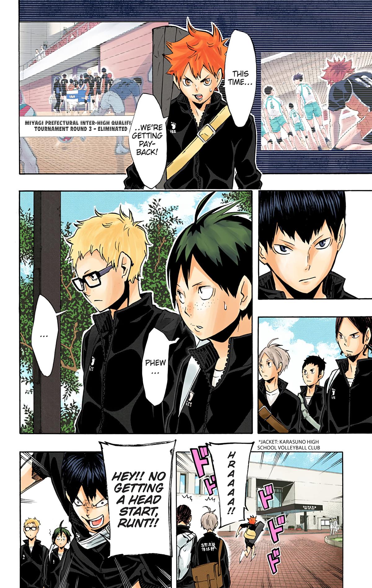 Read Haikyu!! (Color) Manga Online
