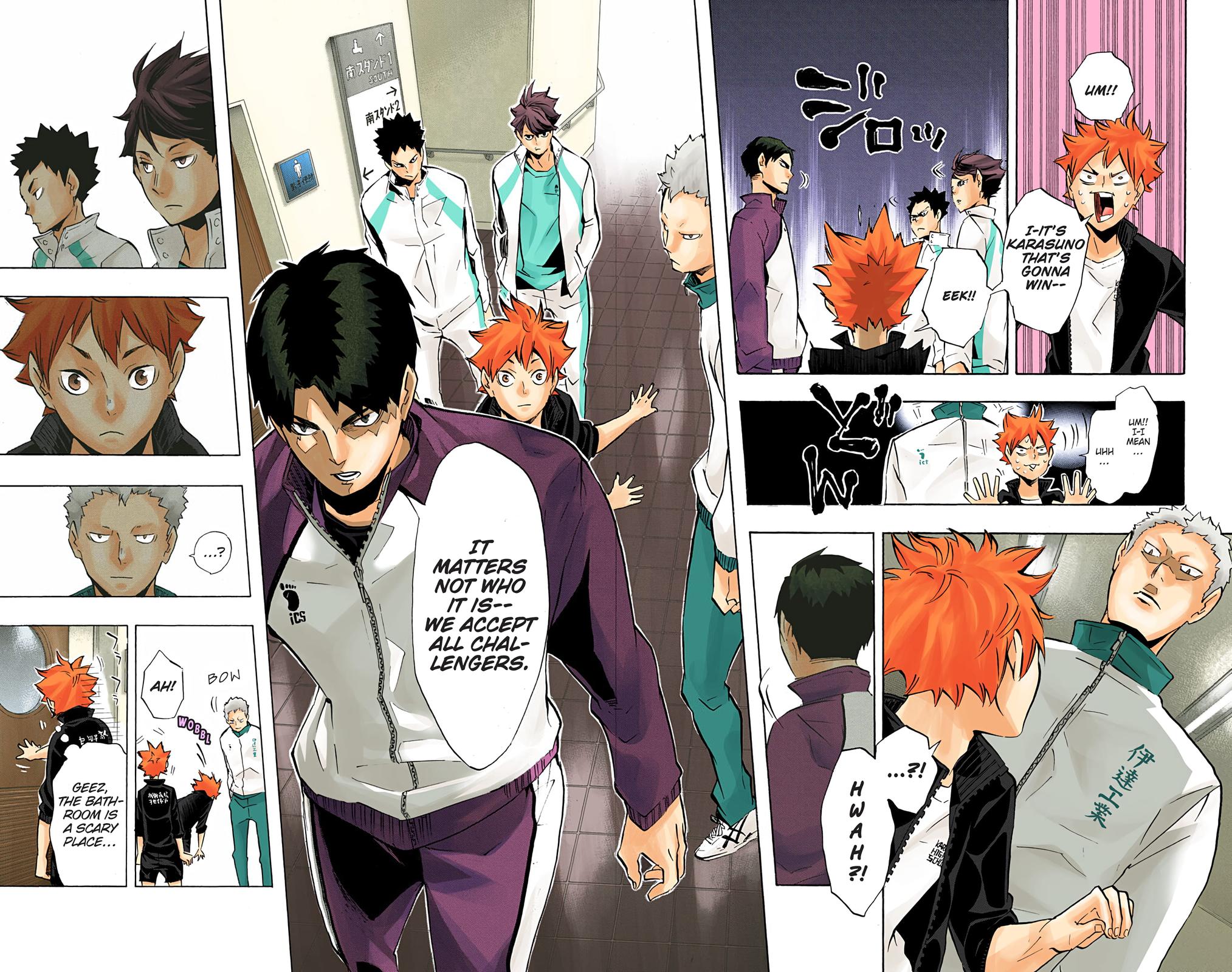 Read Haikyu!! (Color) Manga Online