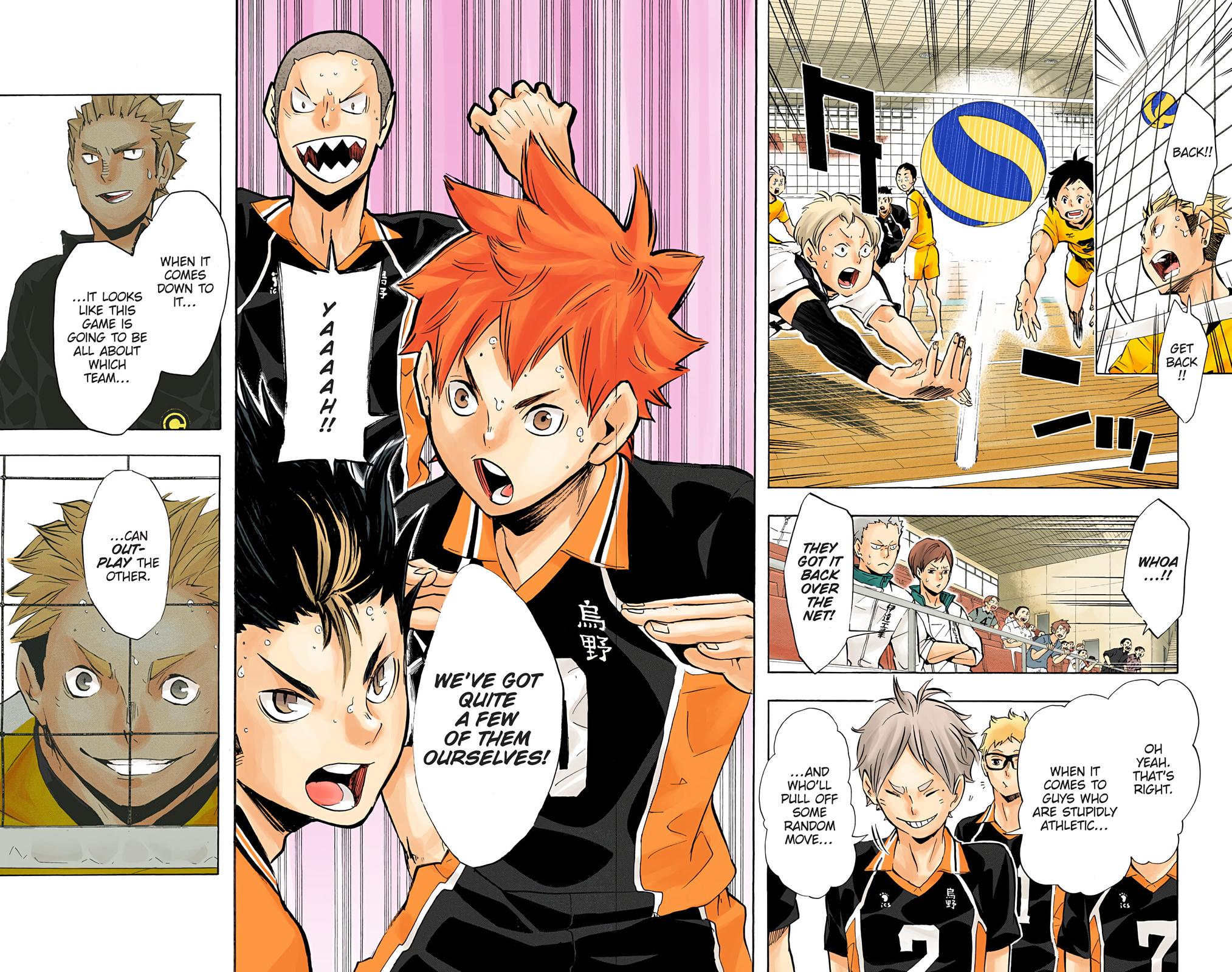 Read Haikyu!! (Color) Manga Online