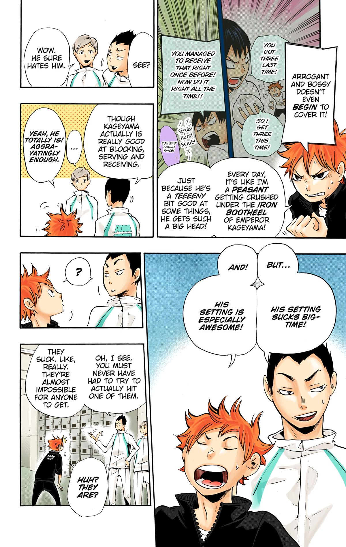 Read Haikyu!! (Color) Manga Online