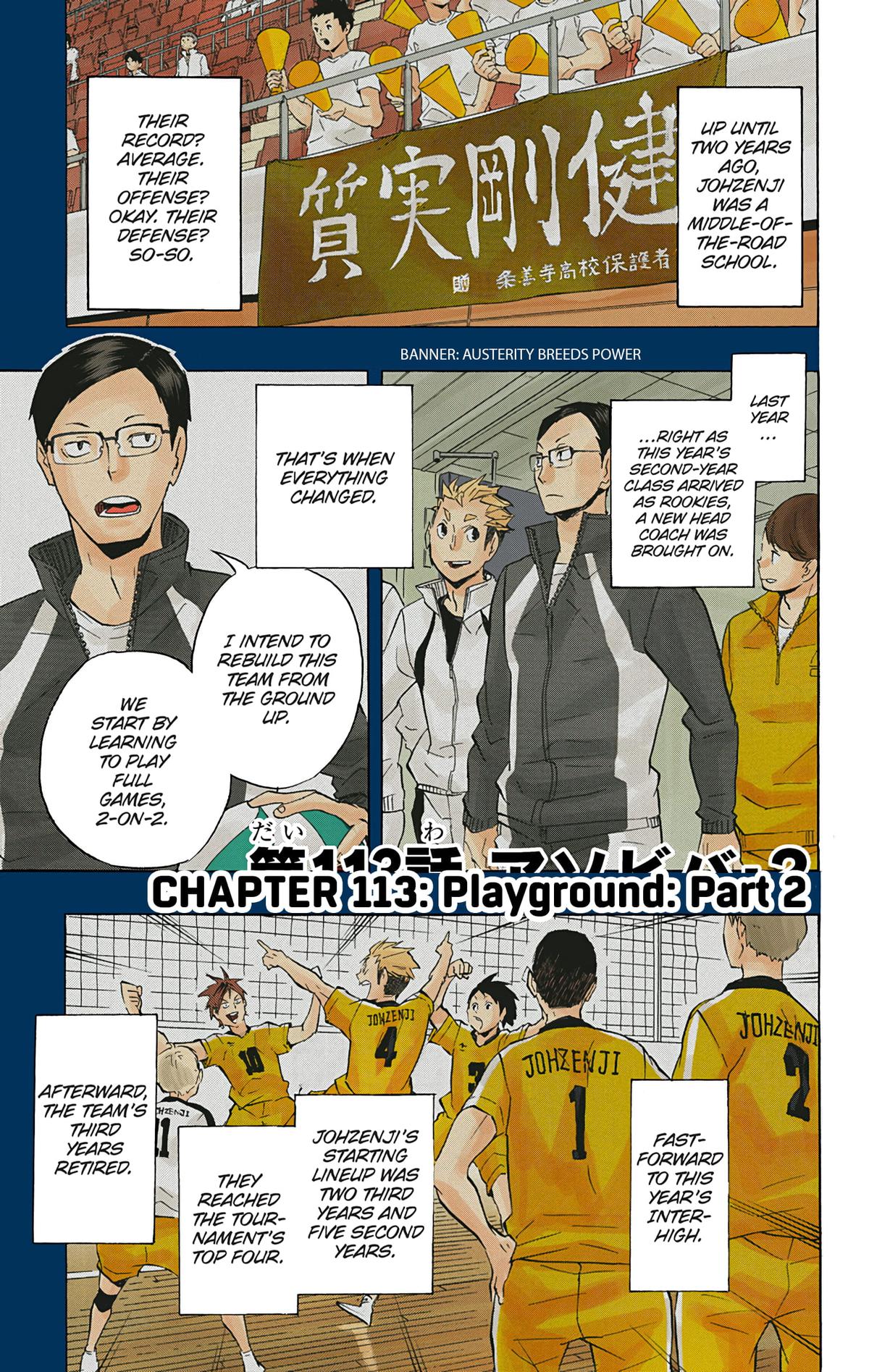 Read Haikyu!! (Color) Manga Online