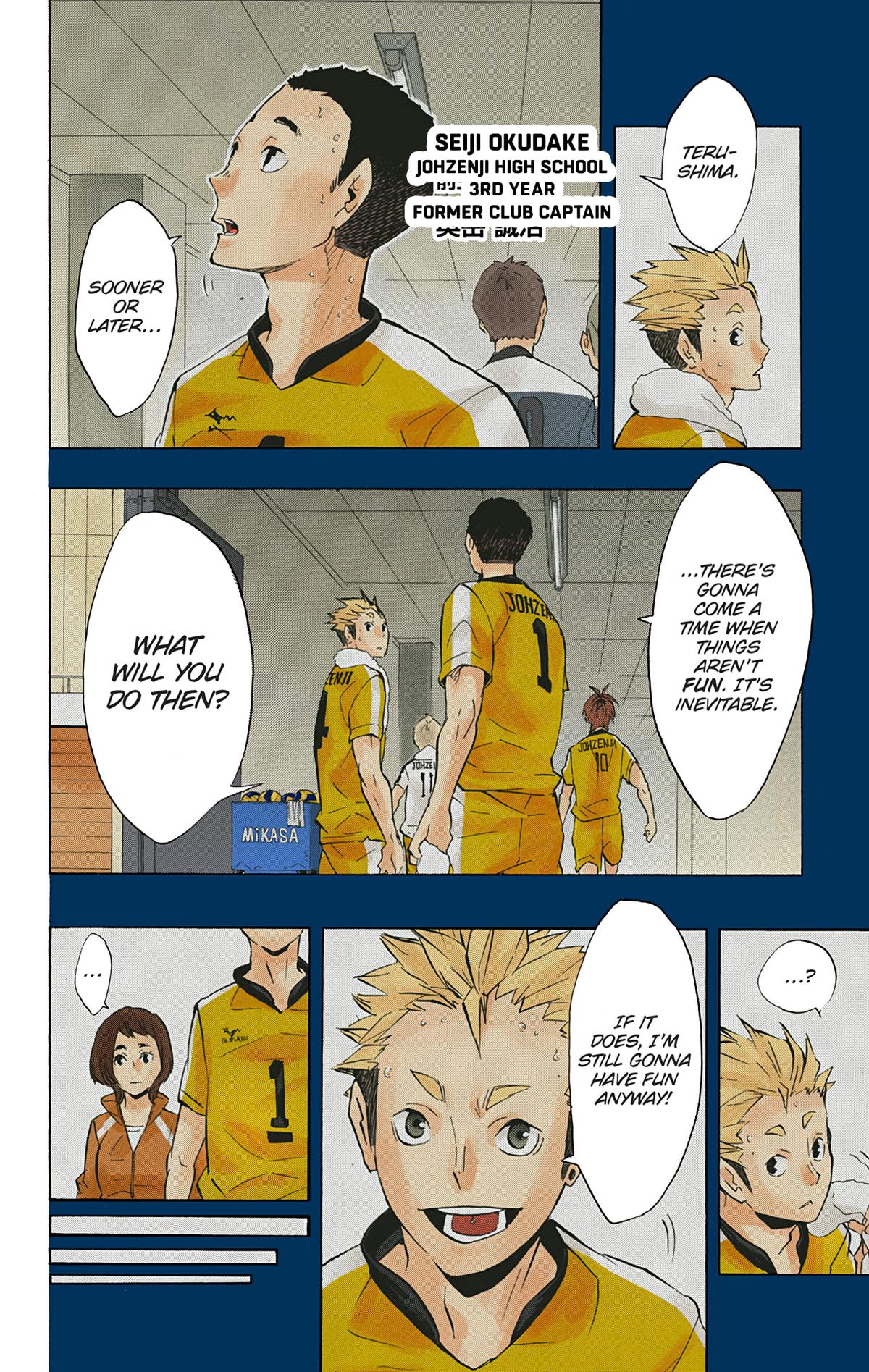 Read Haikyu!! (Color) Manga Online