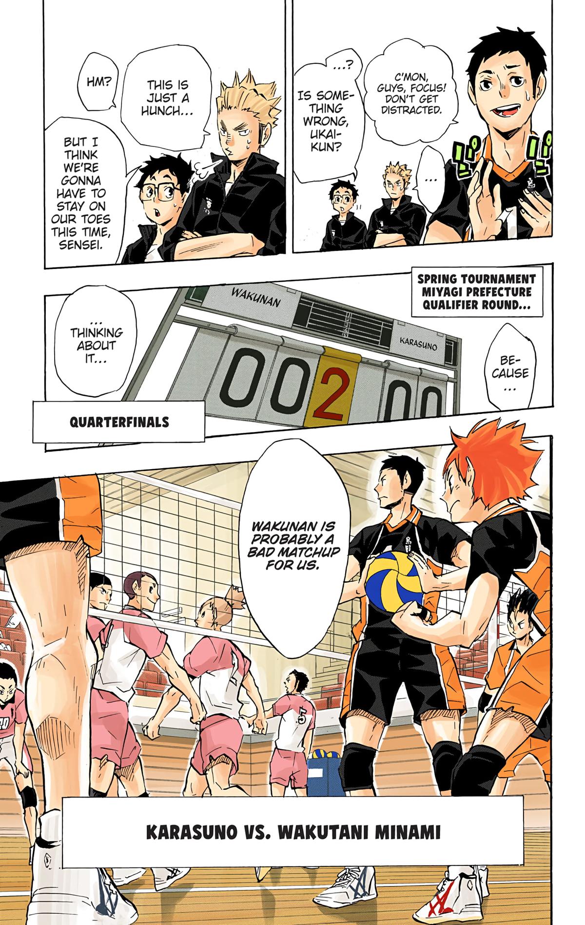 Read Haikyu!! (Color) Manga Online