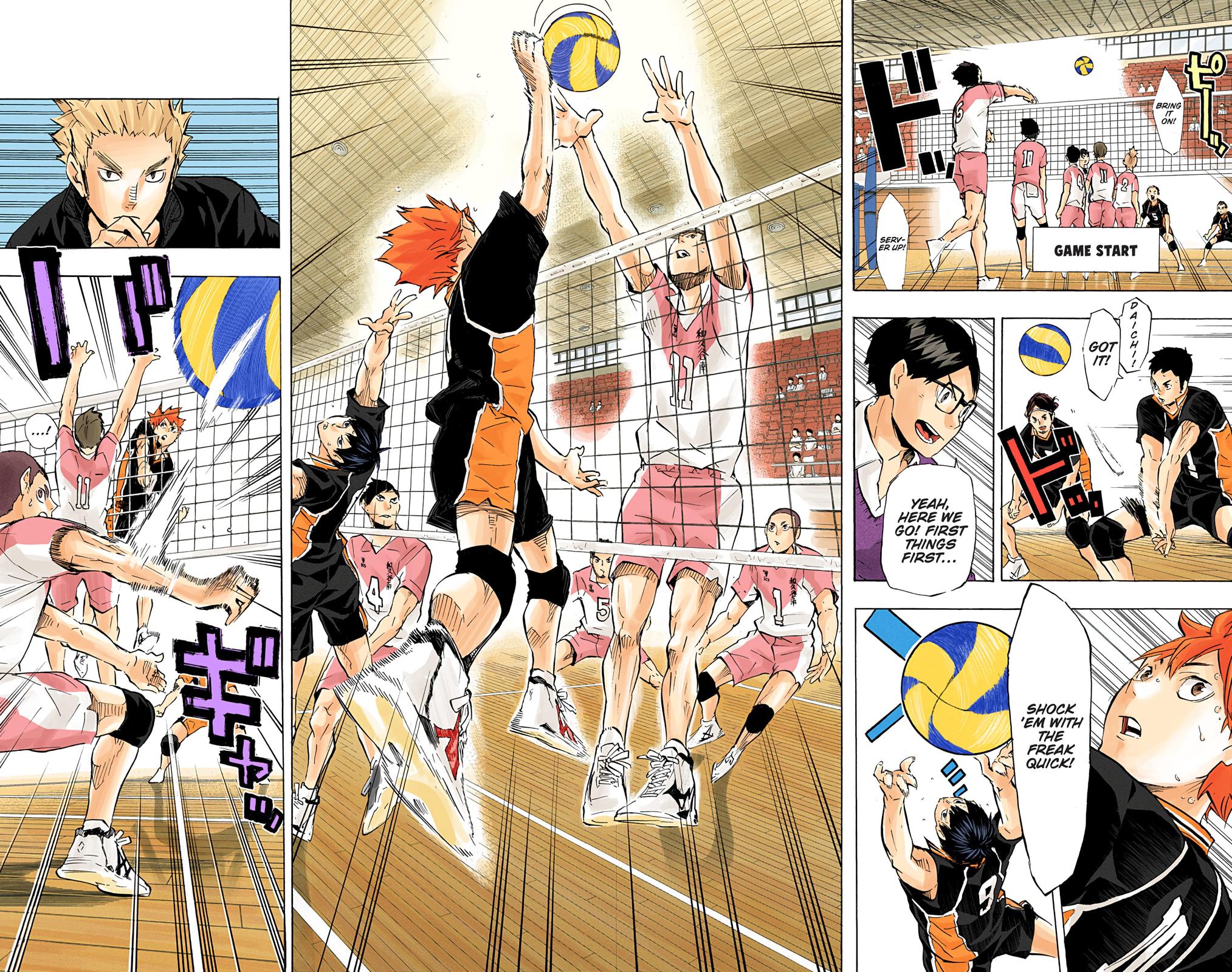 Read Haikyu!! (Color) Manga Online