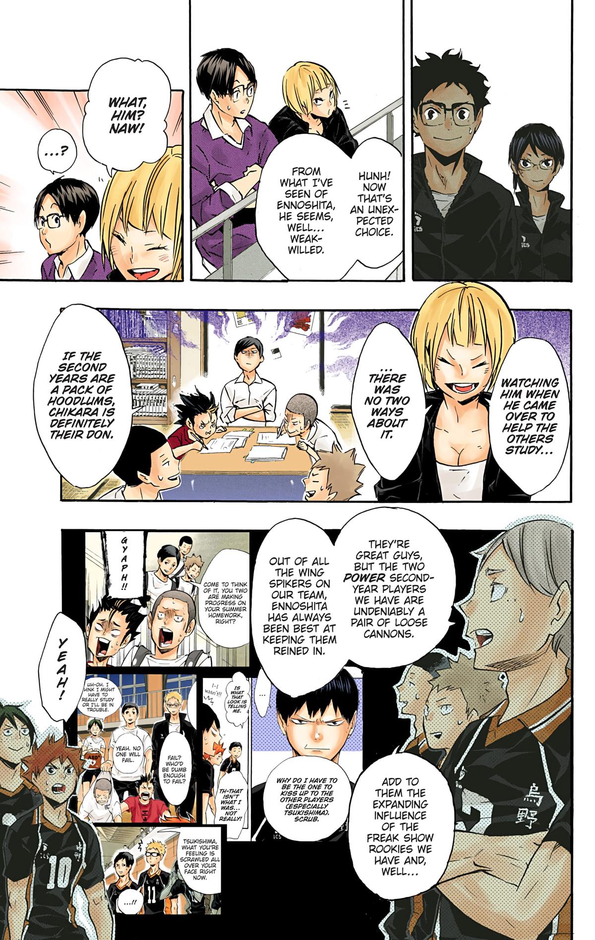 Read Haikyu!! (Color) Manga Online
